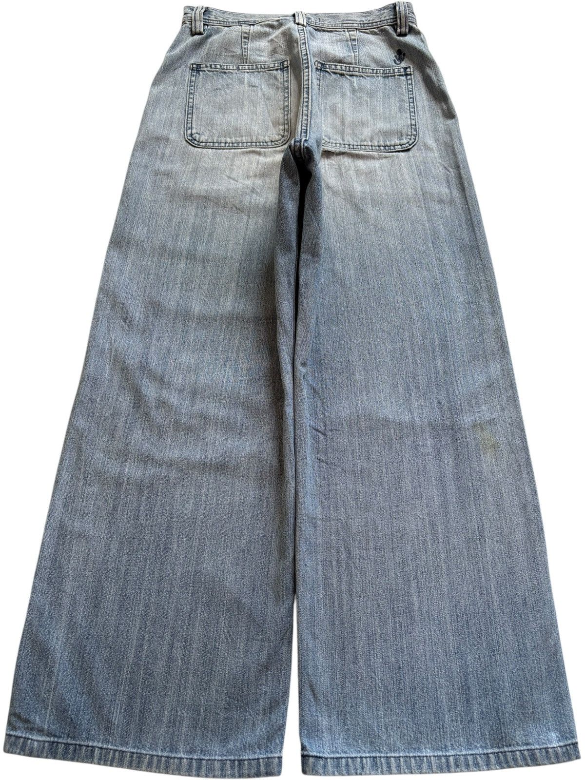 JW Anderson × Uniqlo Vintage Uniqlo J.W.Anderson Faded Wash Bush Pant Baggy Jean Size US 26 / EU 42 - 2 Thumbnail