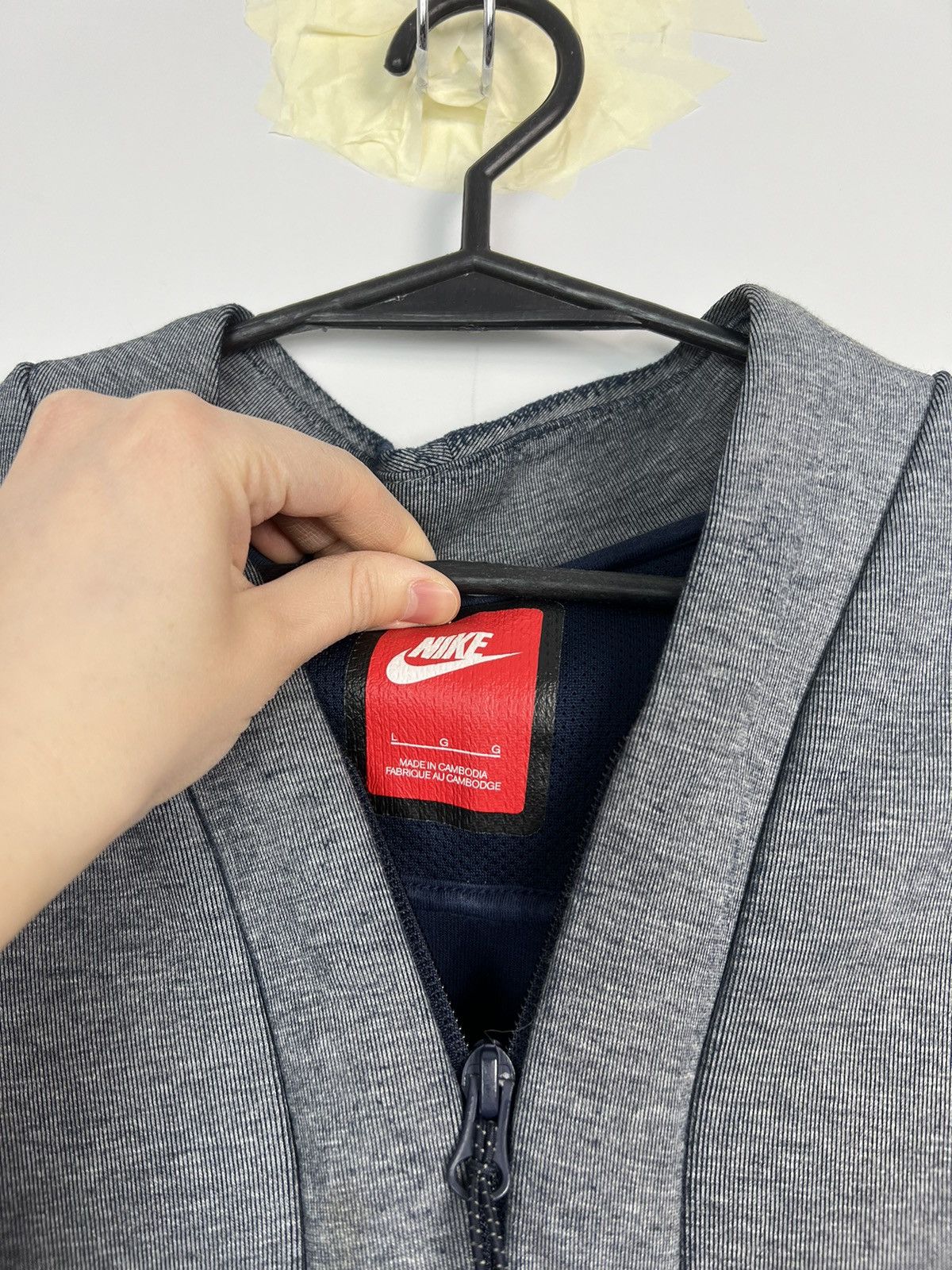 Nike Sweatshirt Nike Tech Fleece Zipped Logo Size US L / EU 52-54 / 3 - 3 Thumbnail