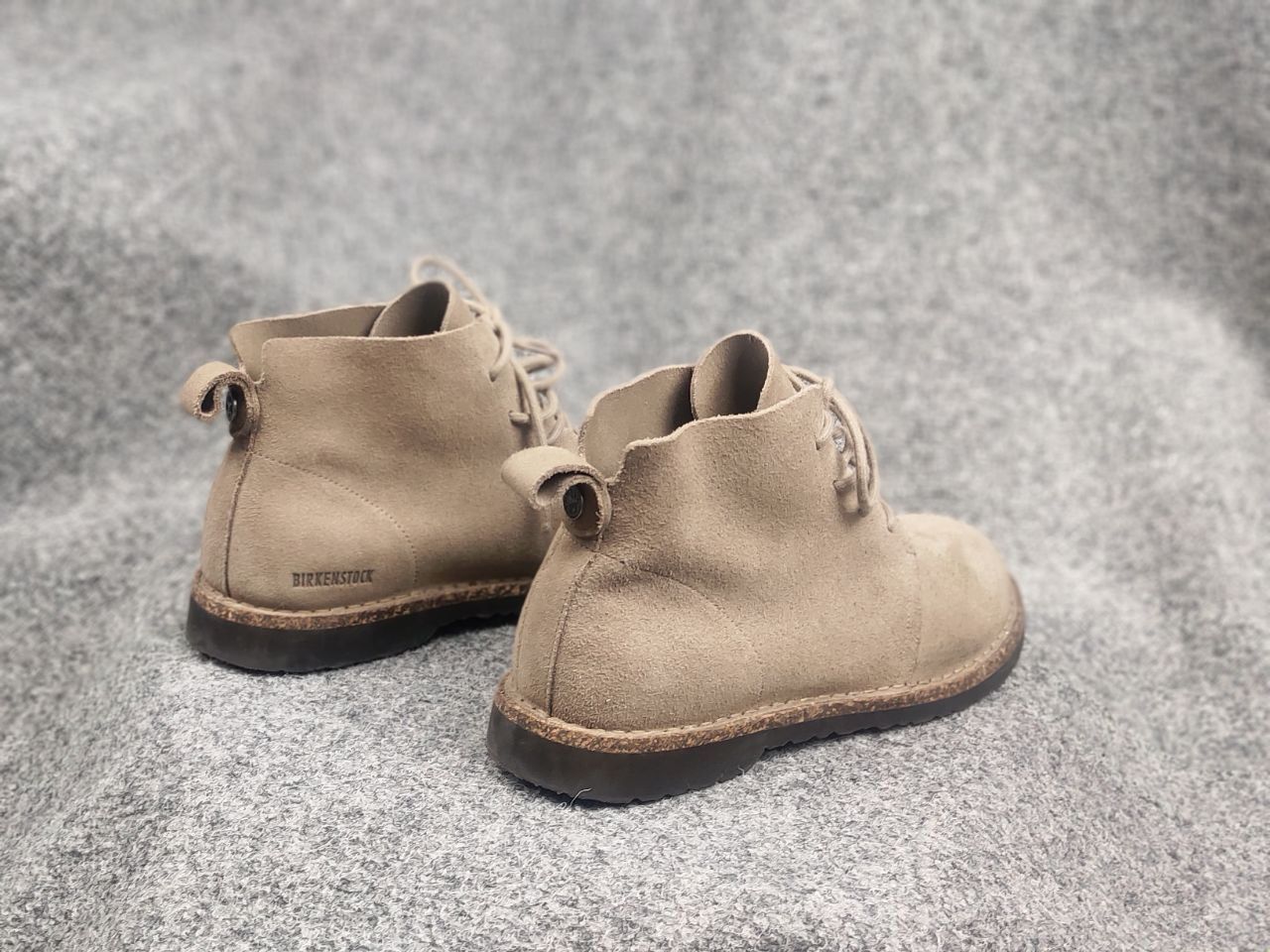 Birkenstock Birkenstock Uppsala Mid Boots suede leather taupe Lace Shoes Size US 10 / EU 43 - 14 Thumbnail