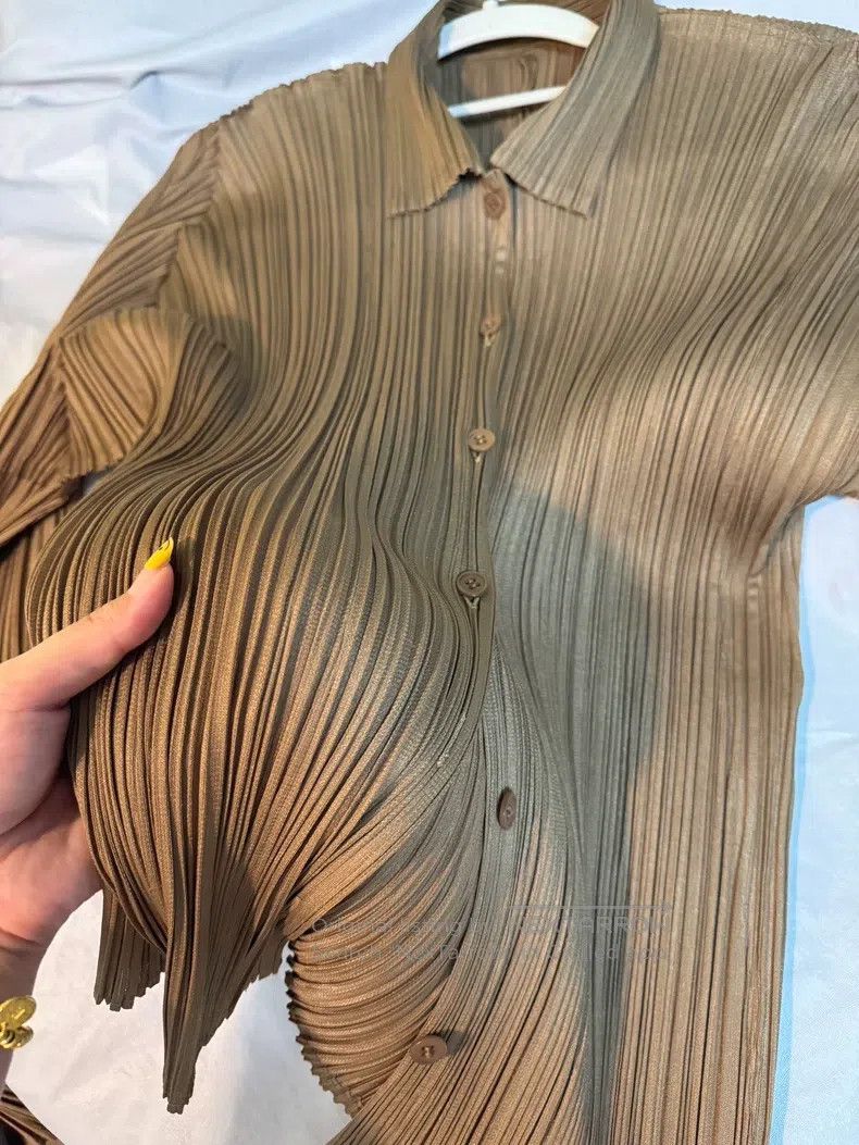 Issey Miyake Issey Miyake Brown Coat Size M / US 6-8 / IT 42-44 - 7 Thumbnail