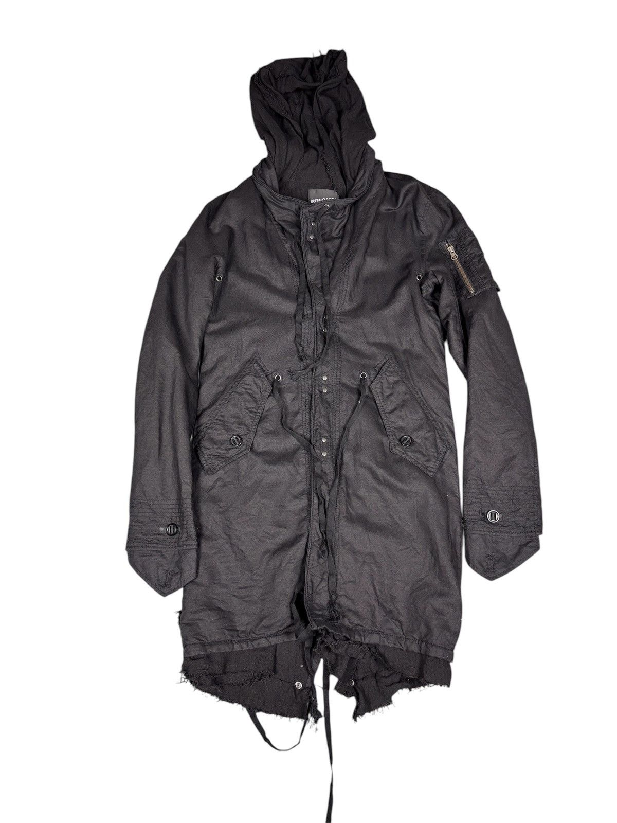 BUFFALO BOBS Buffalo Bobs Black Parka Jacket. J0153 Size US S / EU 44-46 / 1 - 1 Thumbnail