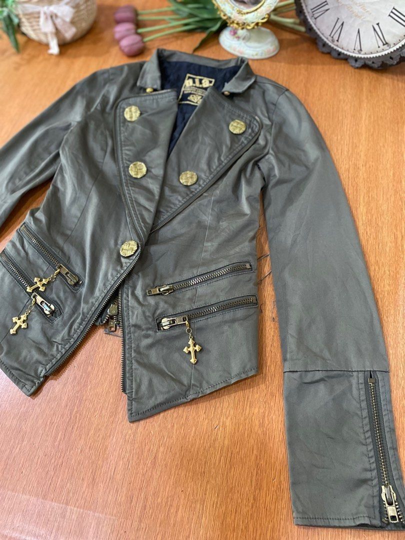 Japanese Brand D.I.A Japanese Brand Punk Style Jacket 💥Accept Offer💥 Size S / US 4 / IT 40 - 2 Thumbnail