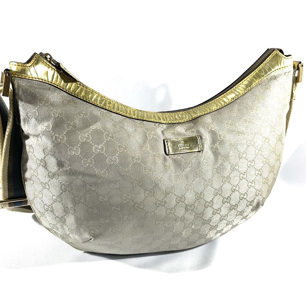 Gucci Gucci Silver GG Imprime Web Size ONE SIZE - 18 Thumbnail