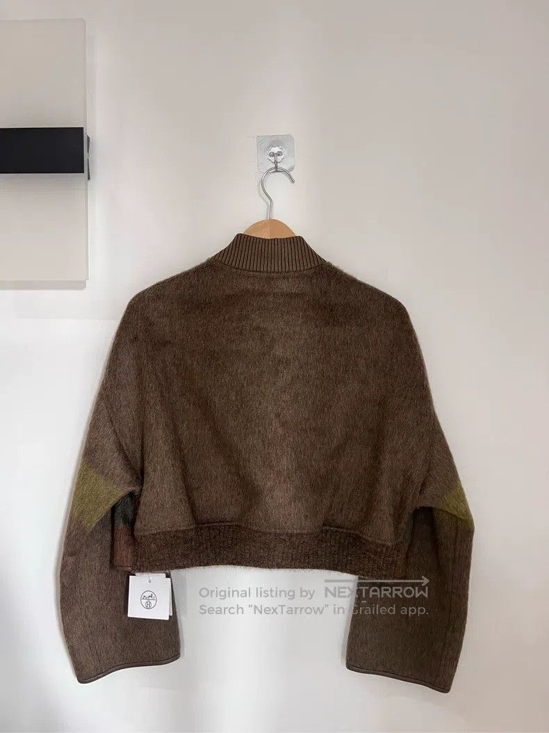 Hermes Hermes Mohair blended wool coat, the top version is amazin Size XS / US 0-2 / IT 36-38 - 4 Thumbnail