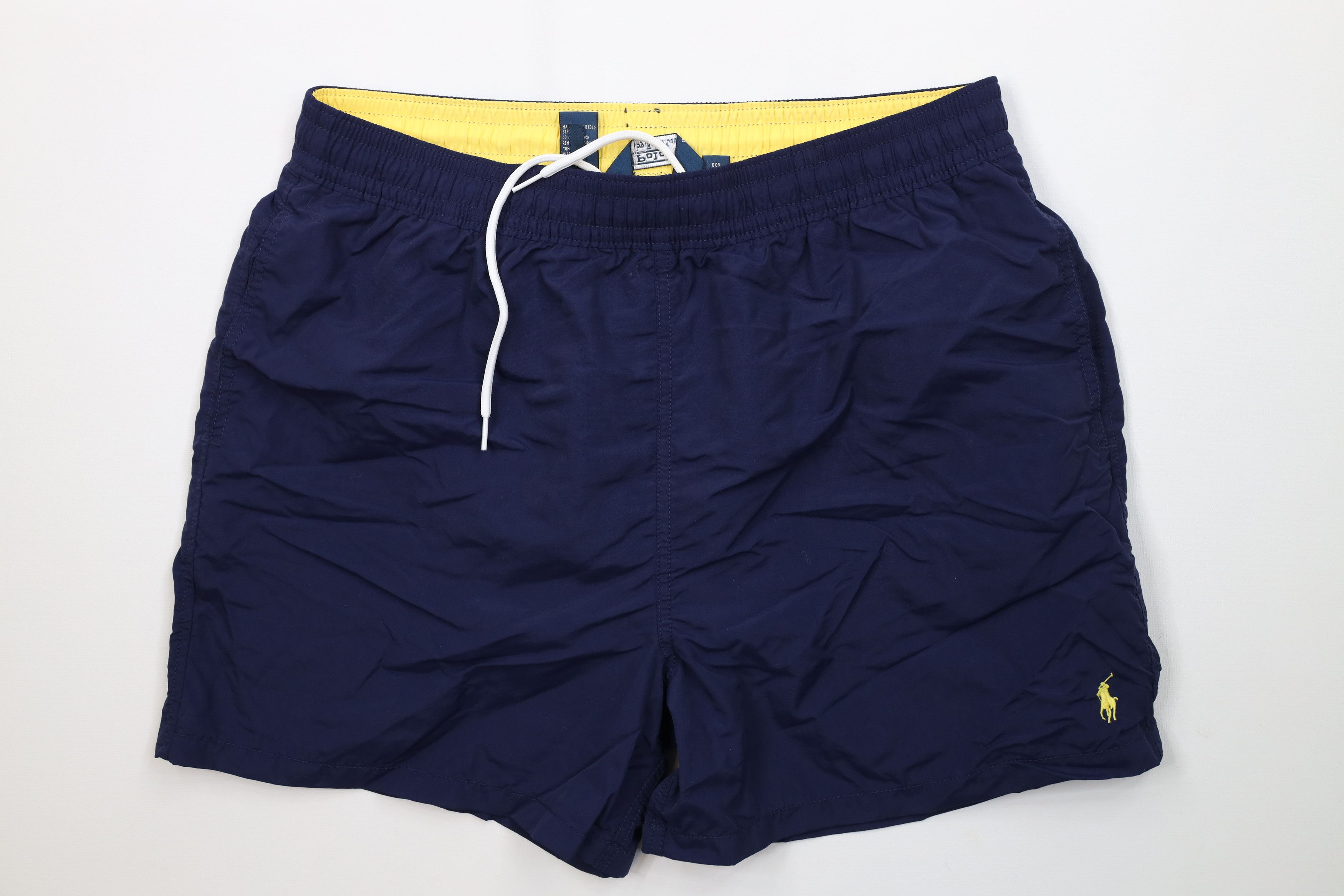 Ralph Lauren Vintage 90s Ralph Lauren Above Knee Lined Shorts Swim Trunks Size US 36 / EU 52 - 1 Thumbnail