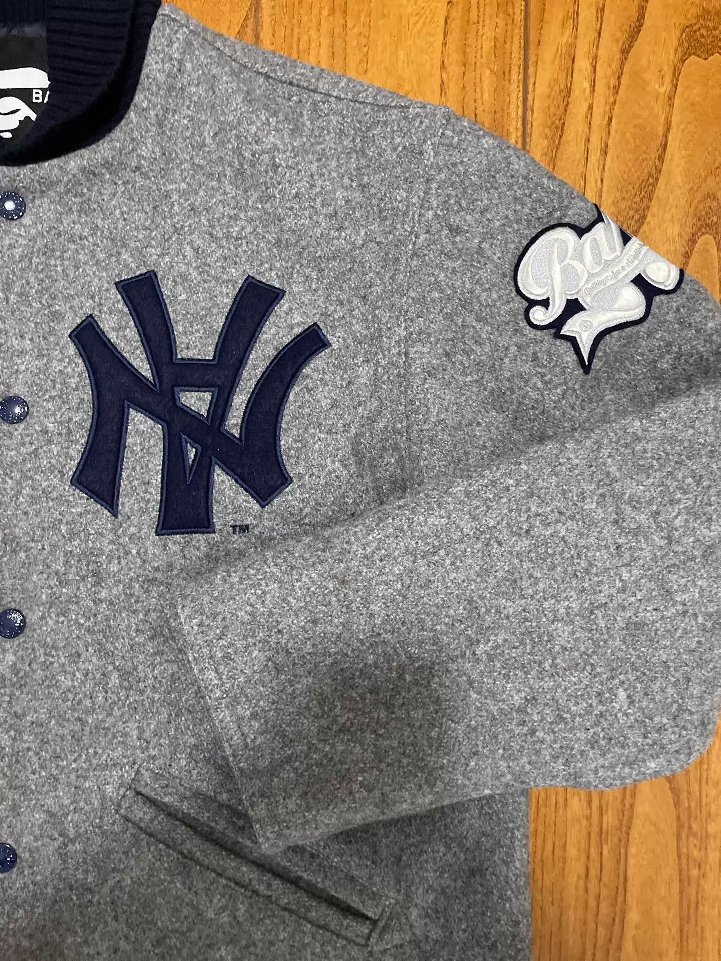 Bape BAPE X NBHD Rare Collab Baseball Jacket Size S Near New Size US S / EU 44-46 / 1 - 4 Thumbnail