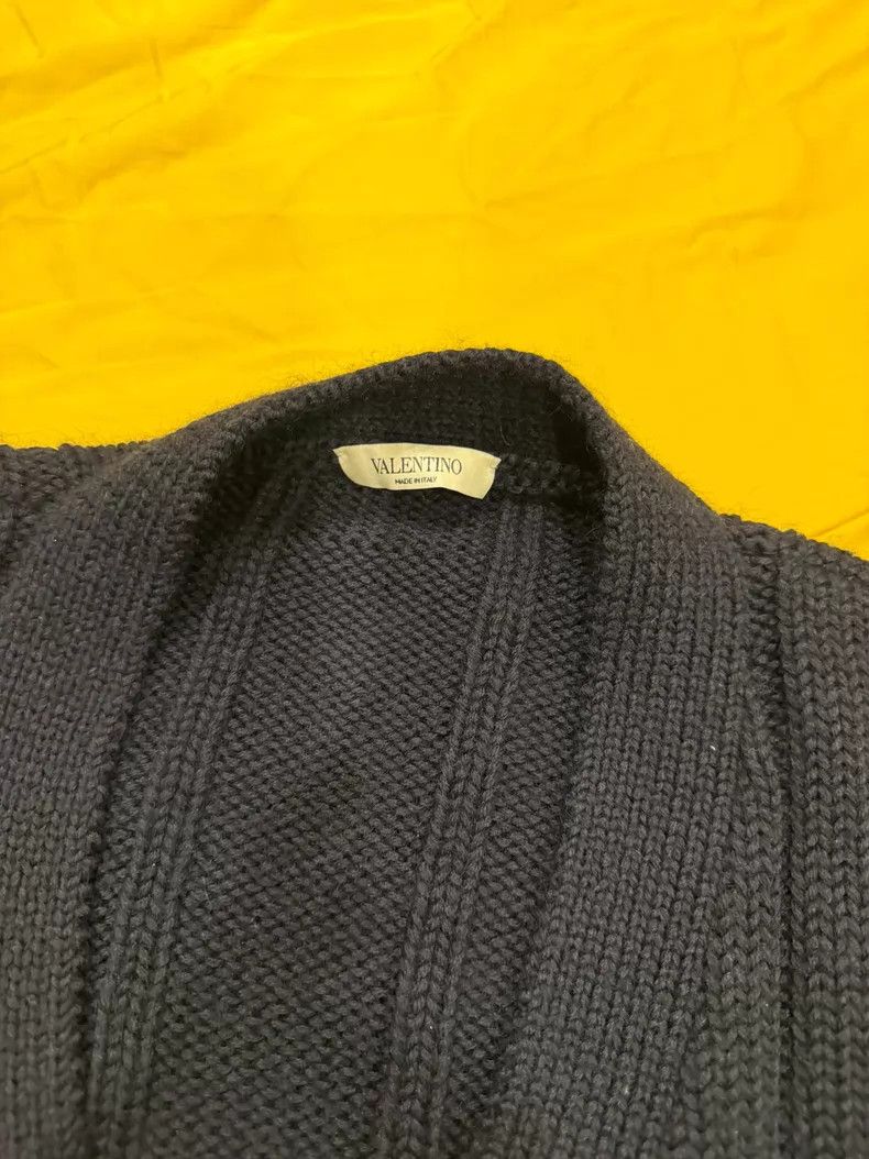 Other Valentino Dark blue knitted cardigan Size US S / EU 44-46 / 1 - 2 Thumbnail