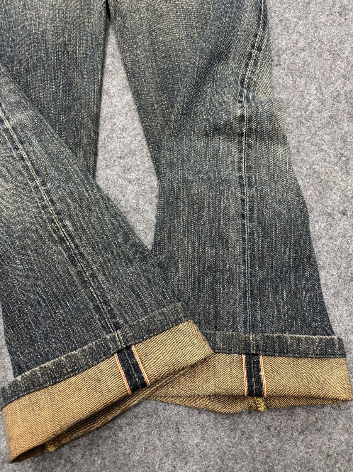 Japanese Brand 💥Insane 90s Mudwash💥Rare Edwin Rusty Selvedge Denim F659 Size US 30 / EU 46 - 19 Thumbnail