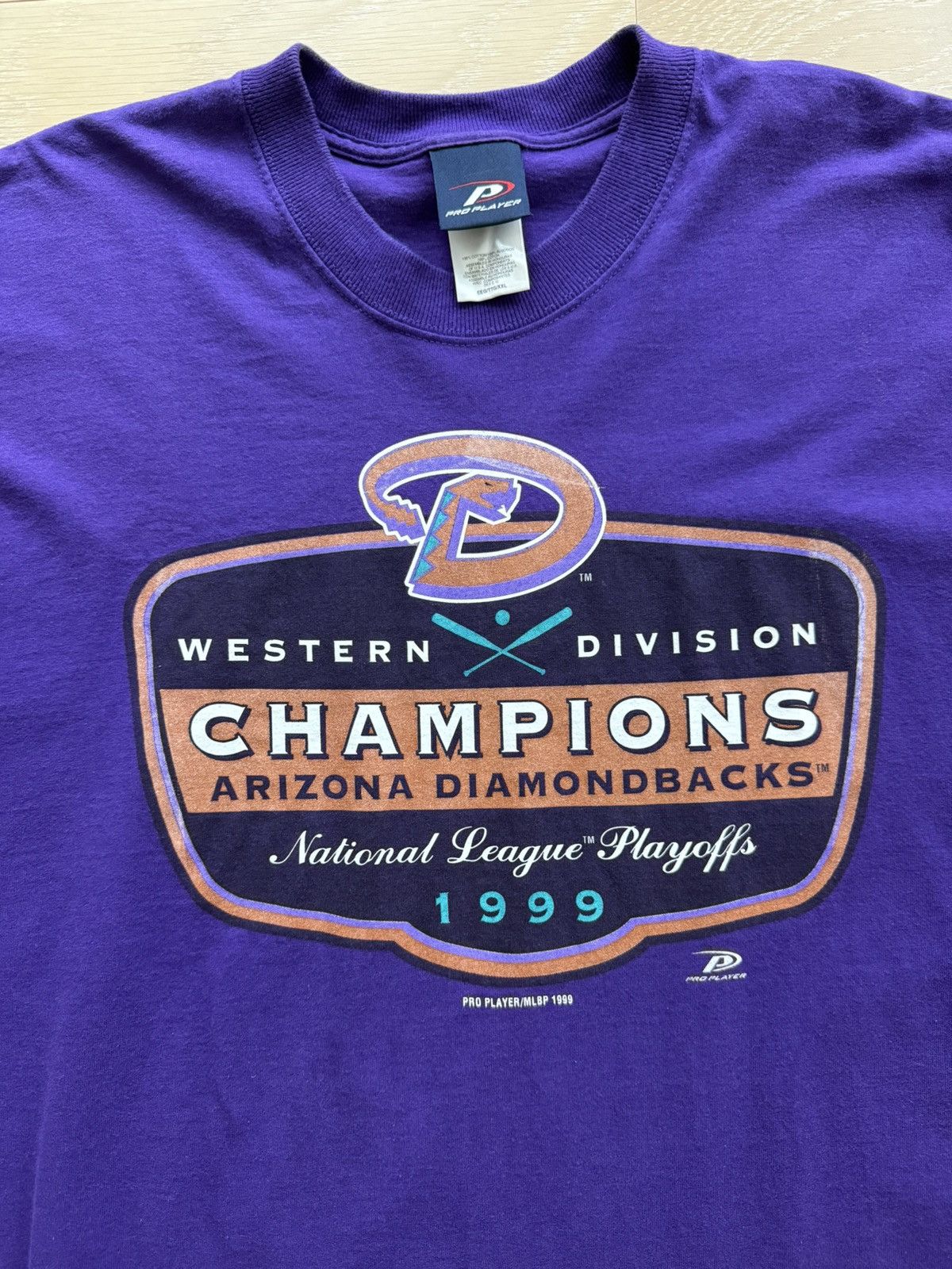 Pro Player 1999 Arizona Diamondbacks MLB NL Playoff Champions Shirt Size US XXL / EU 58 / 5 - 5 Thumbnail