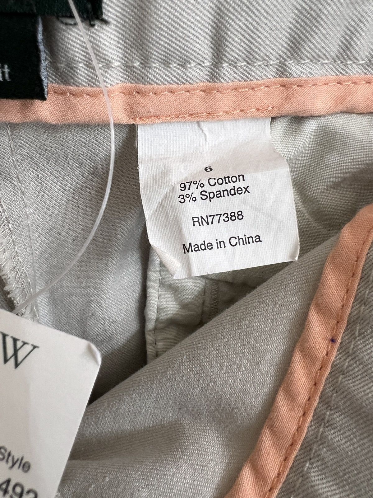 J.Crew J.Crew cream City fit stretch pants size 6 Size 28" / US 6 / IT 42 - 8 Thumbnail