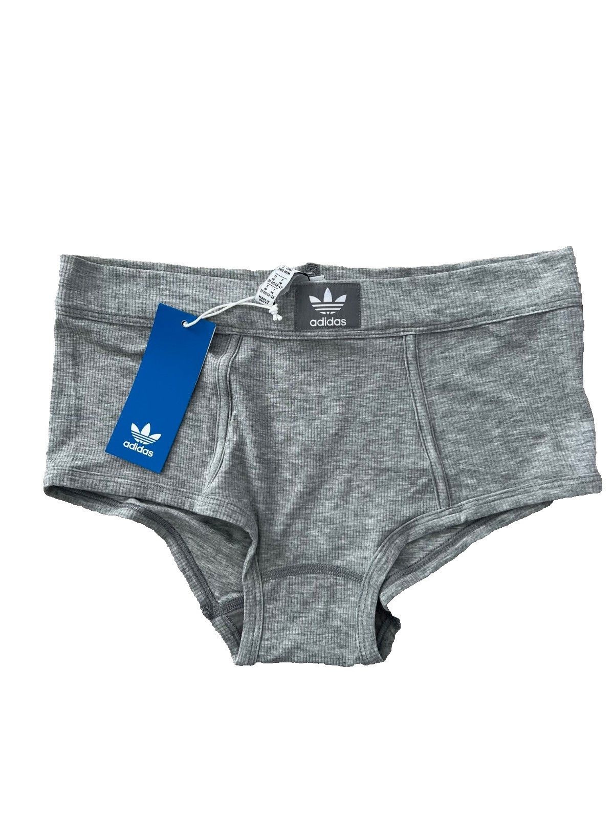 Adidas Adidas GB1126 Rib Boyshorts Underwear Grey Melange ( M ) Size 30" / US 8 / IT 44 - 3 Thumbnail