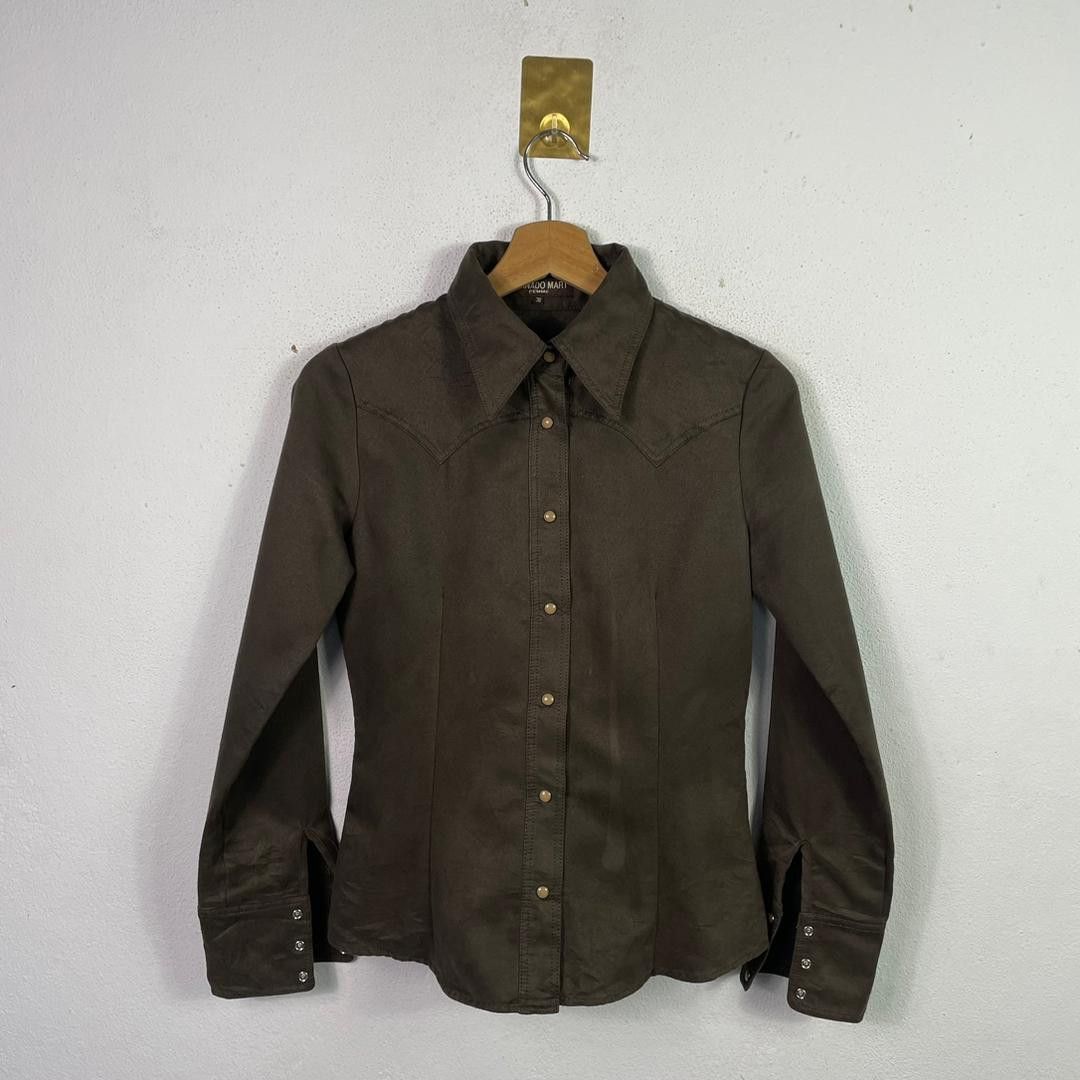 If Six Was Nine × Japanese Brand × Tornado Mart Tornado Mart Femme Western Shirt Size XS / US 0-2 / IT 36-38 - 1 Thumbnail