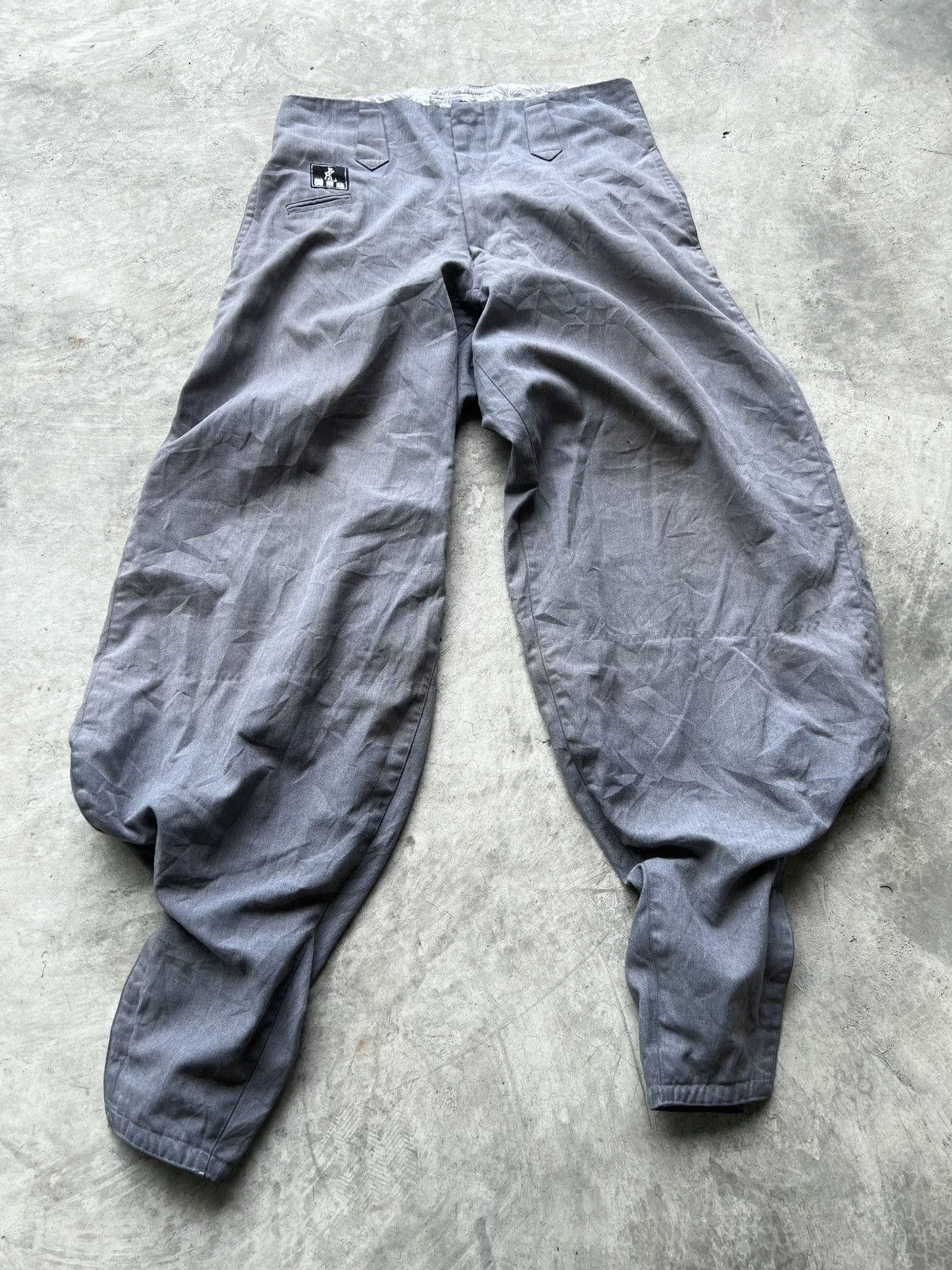 Vintage Vintage Tobi Works from Japan Baggy Pants Size US 35 - 1 Thumbnail