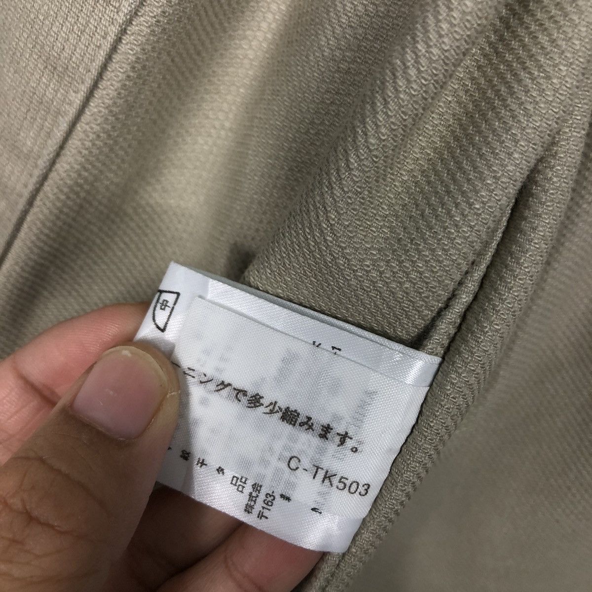 Japanese Brand CK Beige Cotton Twill Blazer / Work Jacket — L Issey Miyake Size US L / EU 52-54 / 3 - 21 Thumbnail