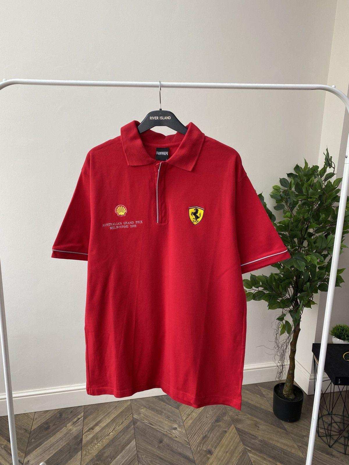 Ferrari × Vintage Vintage Ferrari 2002 Australian Melbourne 1/4 zip polo Size US L / EU 52-54 / 3 - 2 Thumbnail