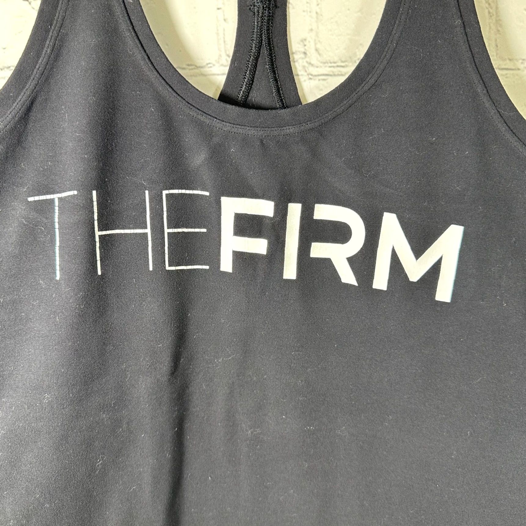Lululemon Lululemon The Firm Staff Graphic Racerback Tank Top Black Womens Small Size S / US 4 / IT 40 - 2 Thumbnail