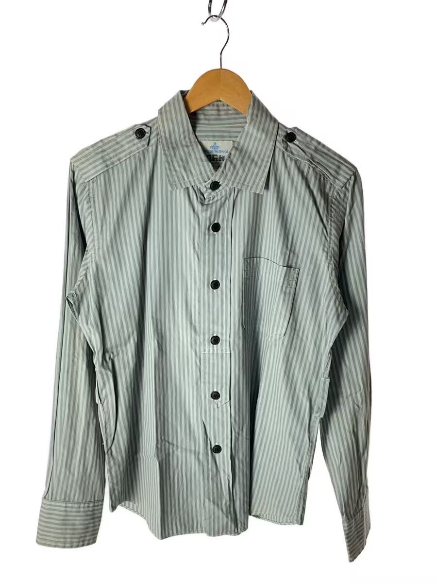 Vivienne Westwood Striped Officer Button Shirt Size US S / EU 44-46 / 1 - 1 Thumbnail