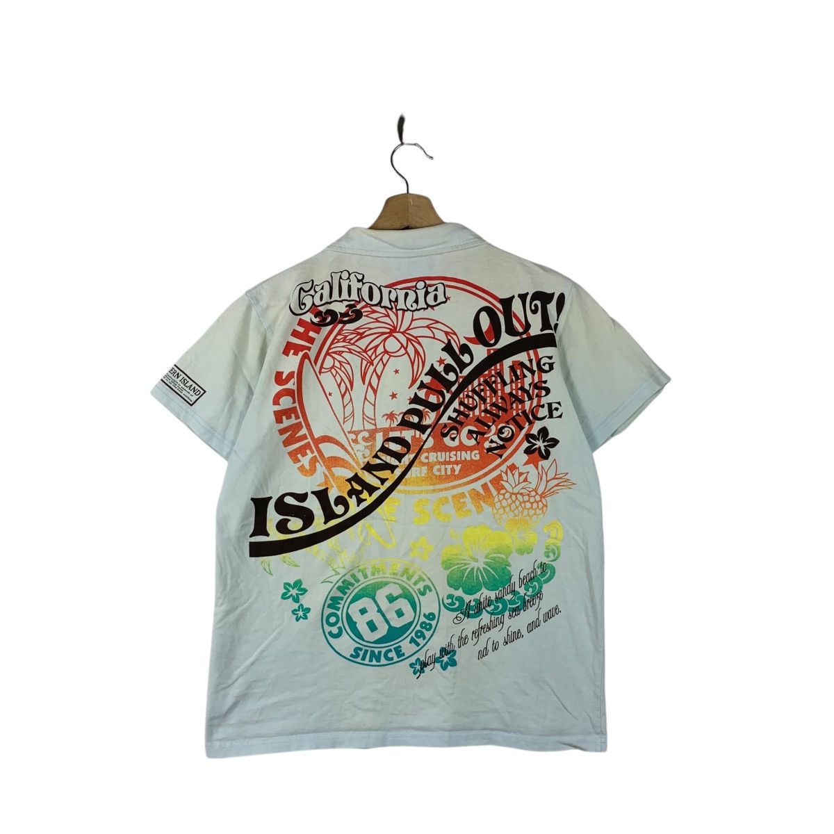 Vintage Vintage MACALESTER CALIFORNIA SURF Spirit Polo Tee Shirt Size XL / US 12-14 / IT 48-50 - 8 Thumbnail