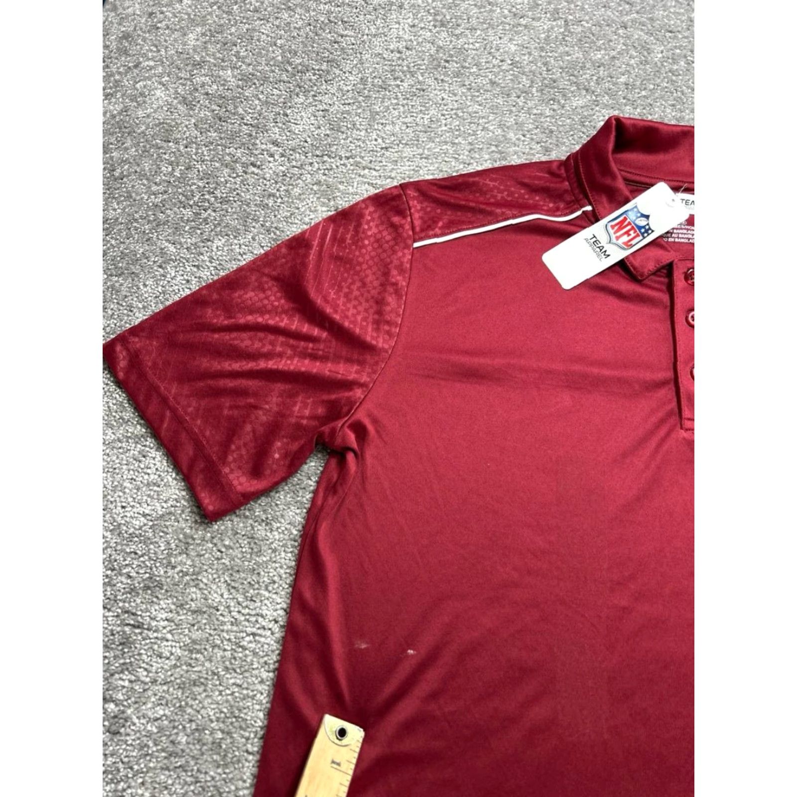 NFL NFL Shirt Large Red Logo Washington Commanders Football Team Apparel Mens Size US L / EU 52-54 / 3 - 4 Thumbnail
