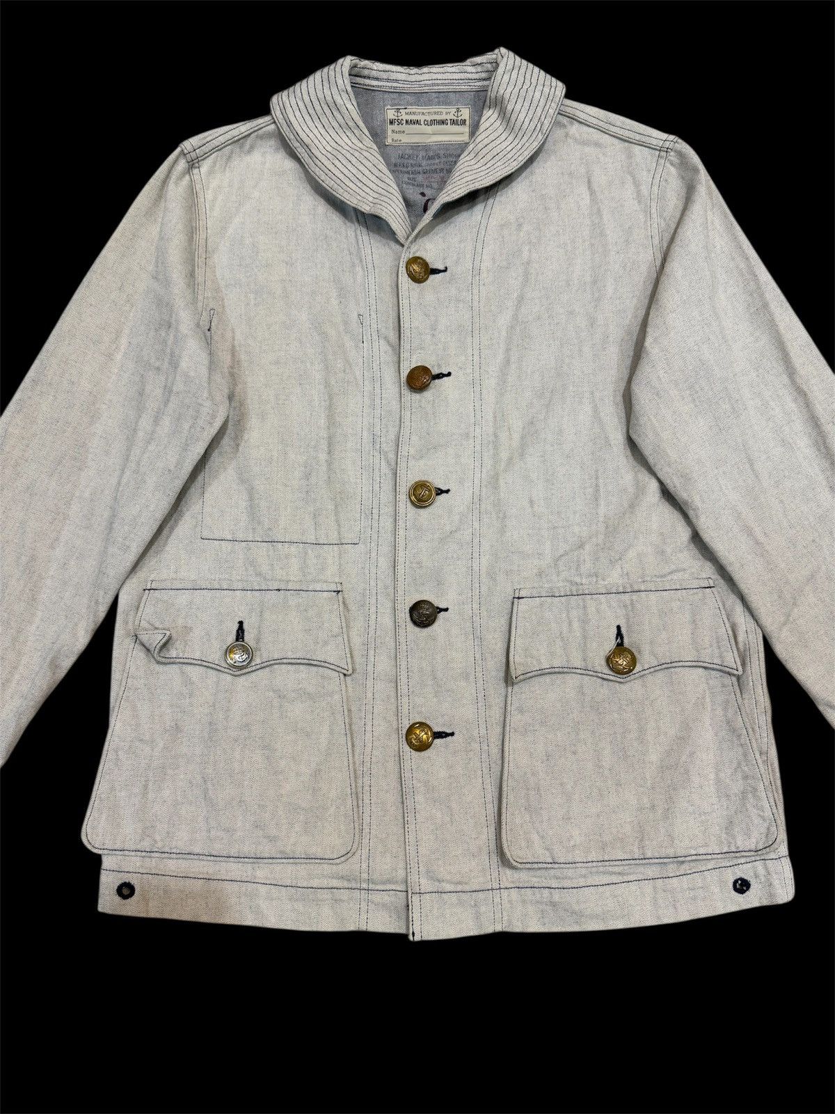 Kapital × Mister Freedom × Sugar Cane MISTER FREEDOM VINTAGE DESIGN NAVAL SHIPS JACKET USS MFSC Size US M / EU 48-50 / 2 - 4 Thumbnail