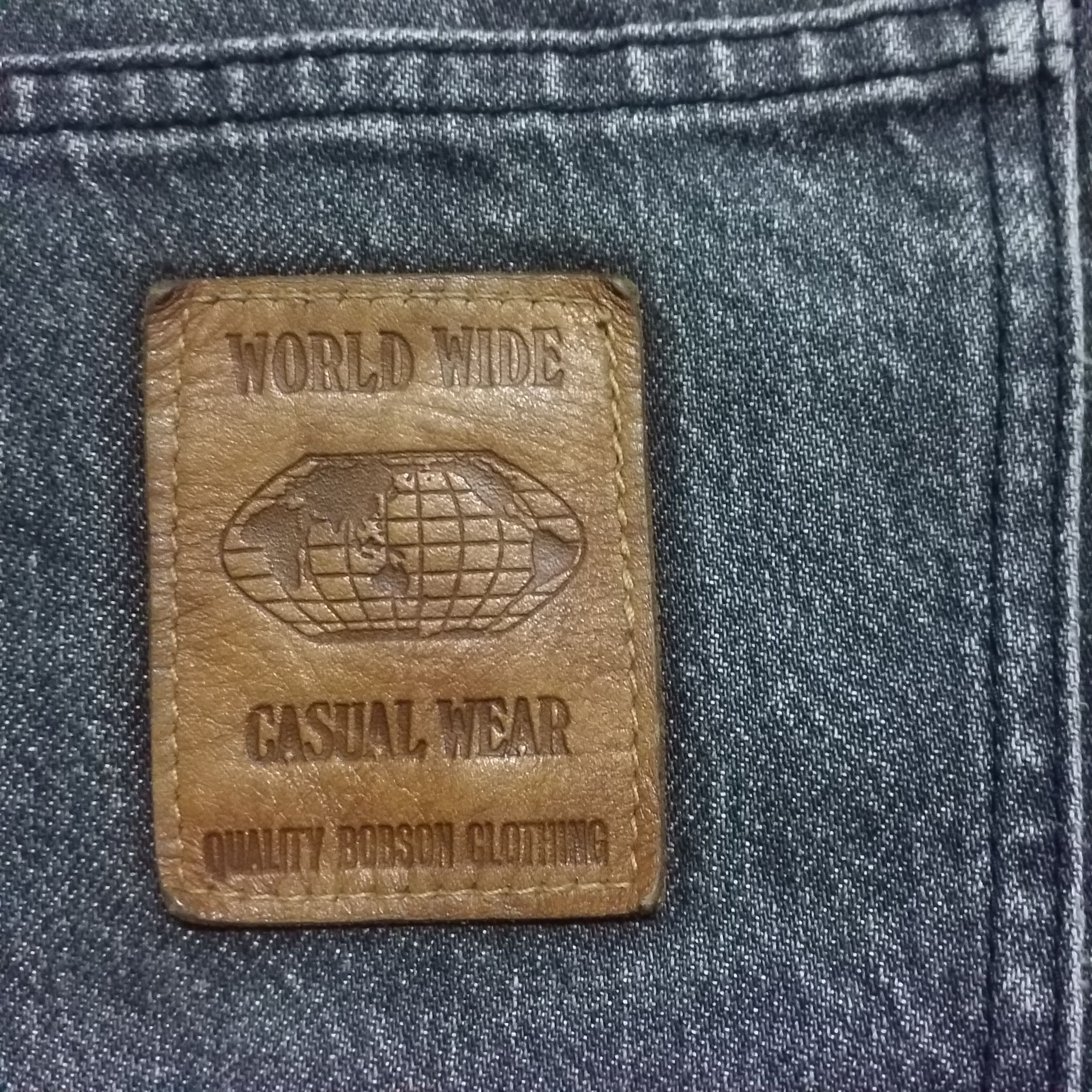 Japanese Brand BOBSON VINTAGE BLACK ASID WASH Size US 30 / EU 46 - 8 Thumbnail