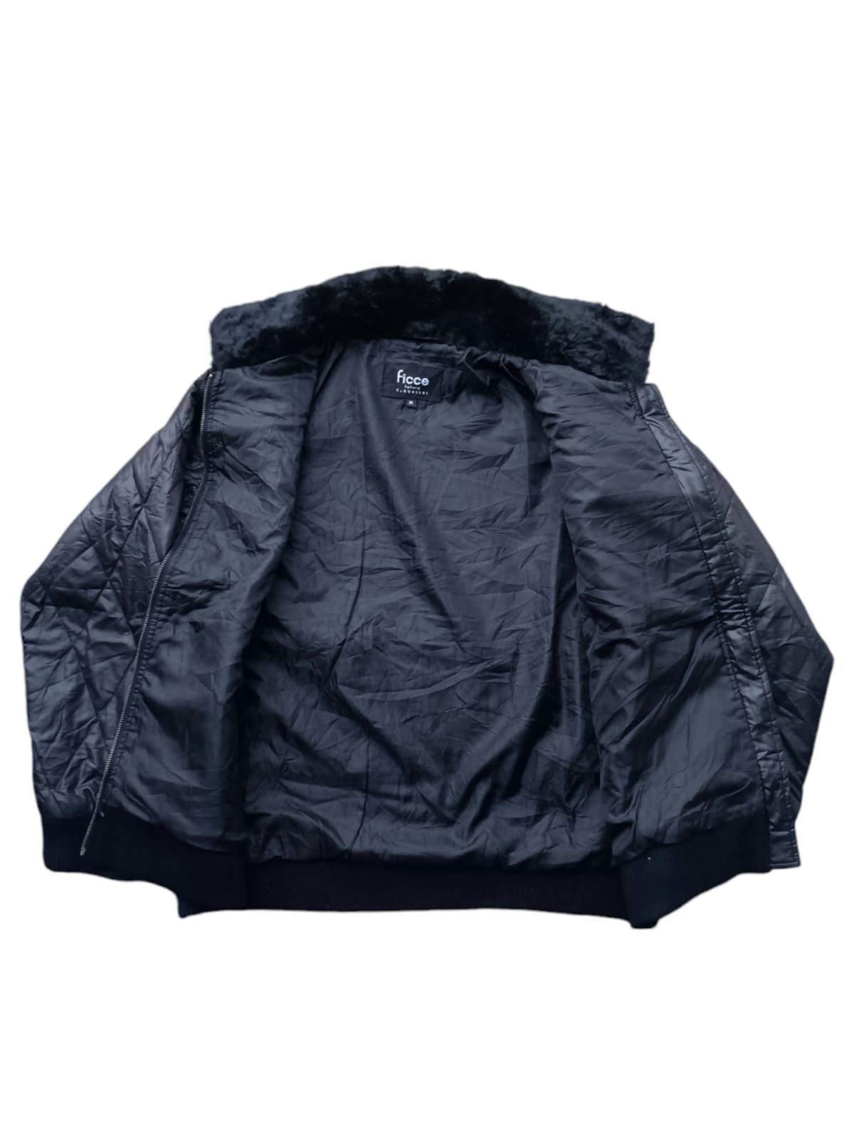 Designer × Yoshiyuki Konishi Yoshiyuki Konishi ficce futuro fur collar quilted jacket Size US M / EU 48-50 / 2 - 6 Thumbnail
