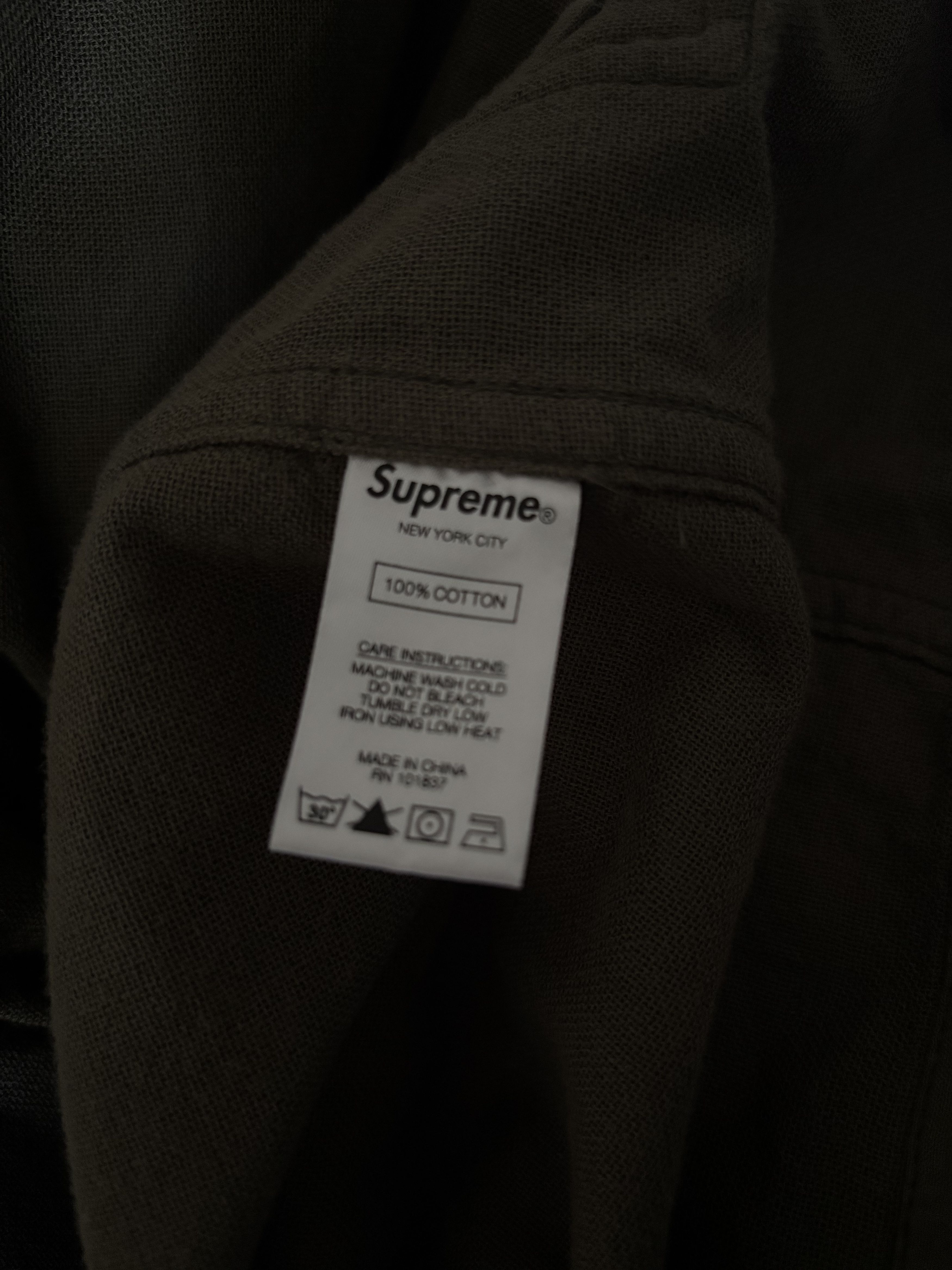 Supreme × Yohji Yamamoto YOHJI YAMAMOTO X SUPREME KHAKI PARKA JACKET Size US S / EU 44-46 / 1 - 8 Thumbnail