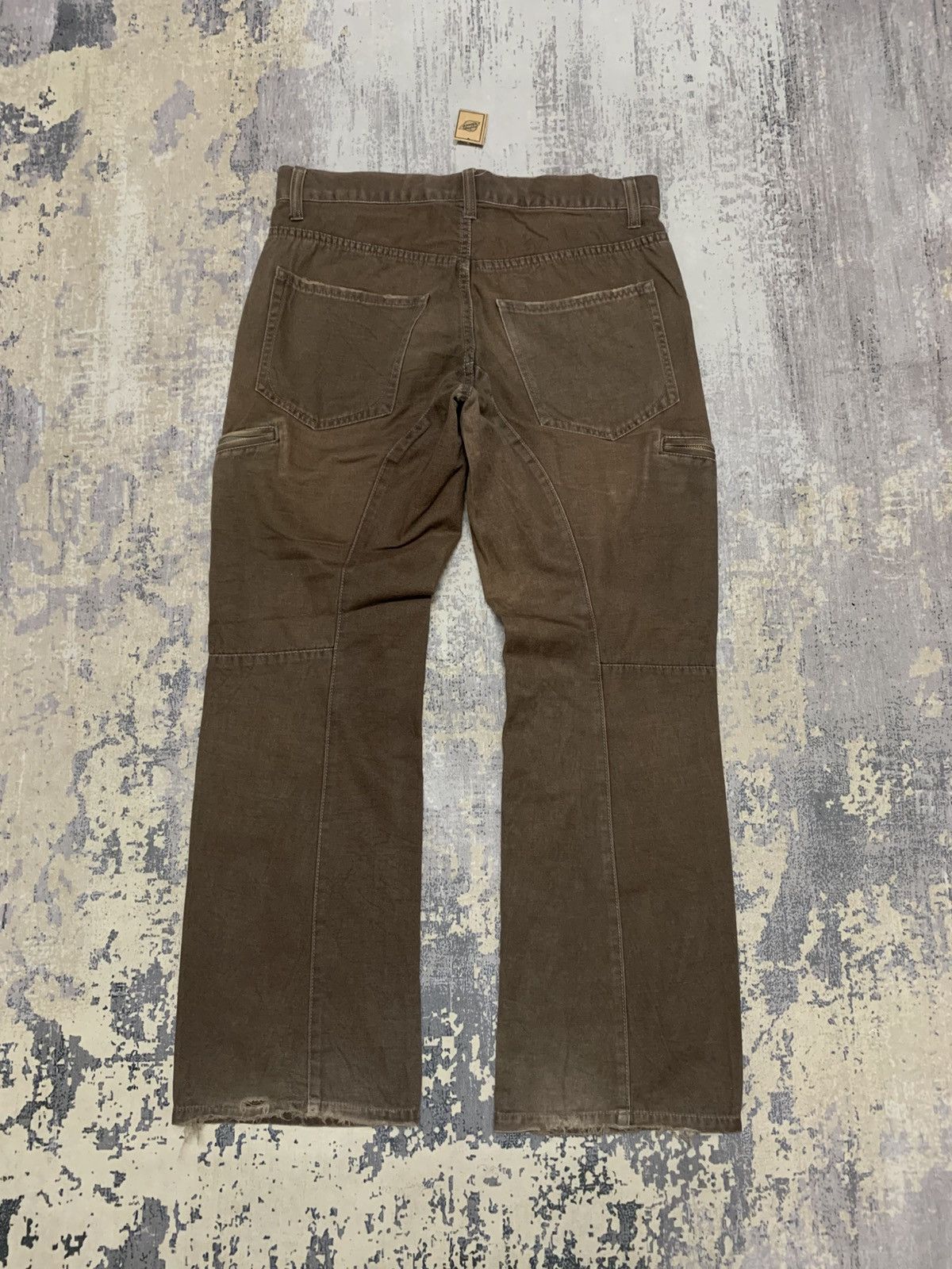 Japanese Brand Ifsixwasnine Style Vintage IKKA Flared Pants Size US 34 / EU 50 - 6 Thumbnail