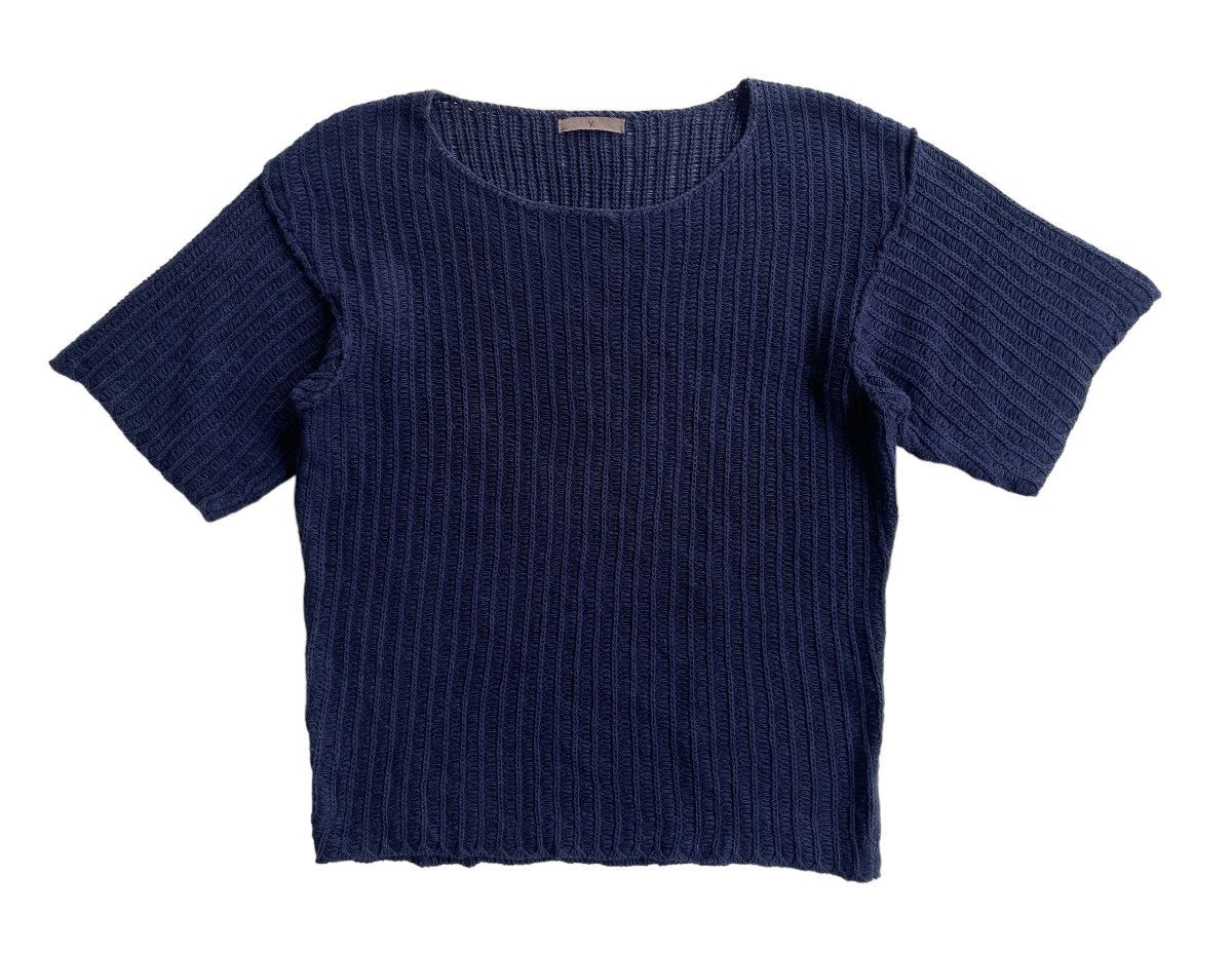 Y's Yohji Yamamoto Cable Knit Shirt Size US M / EU 48-50 / 2 - 2 Thumbnail