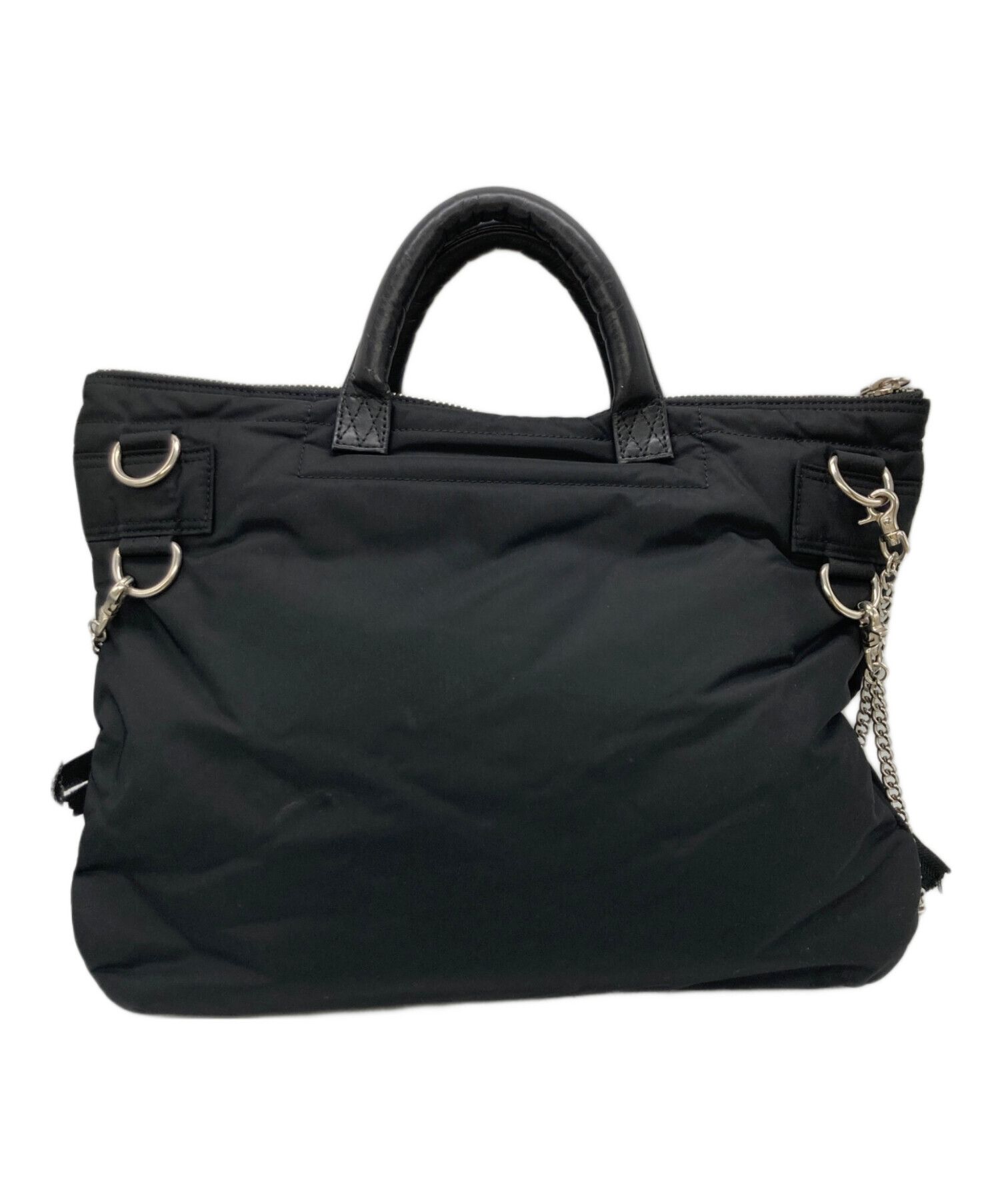 Yohji Yamamoto PORTER × YOHJI YAMAMOTO 2WAY SHORT HERMET BAG Size ONE SIZE - 8 Thumbnail