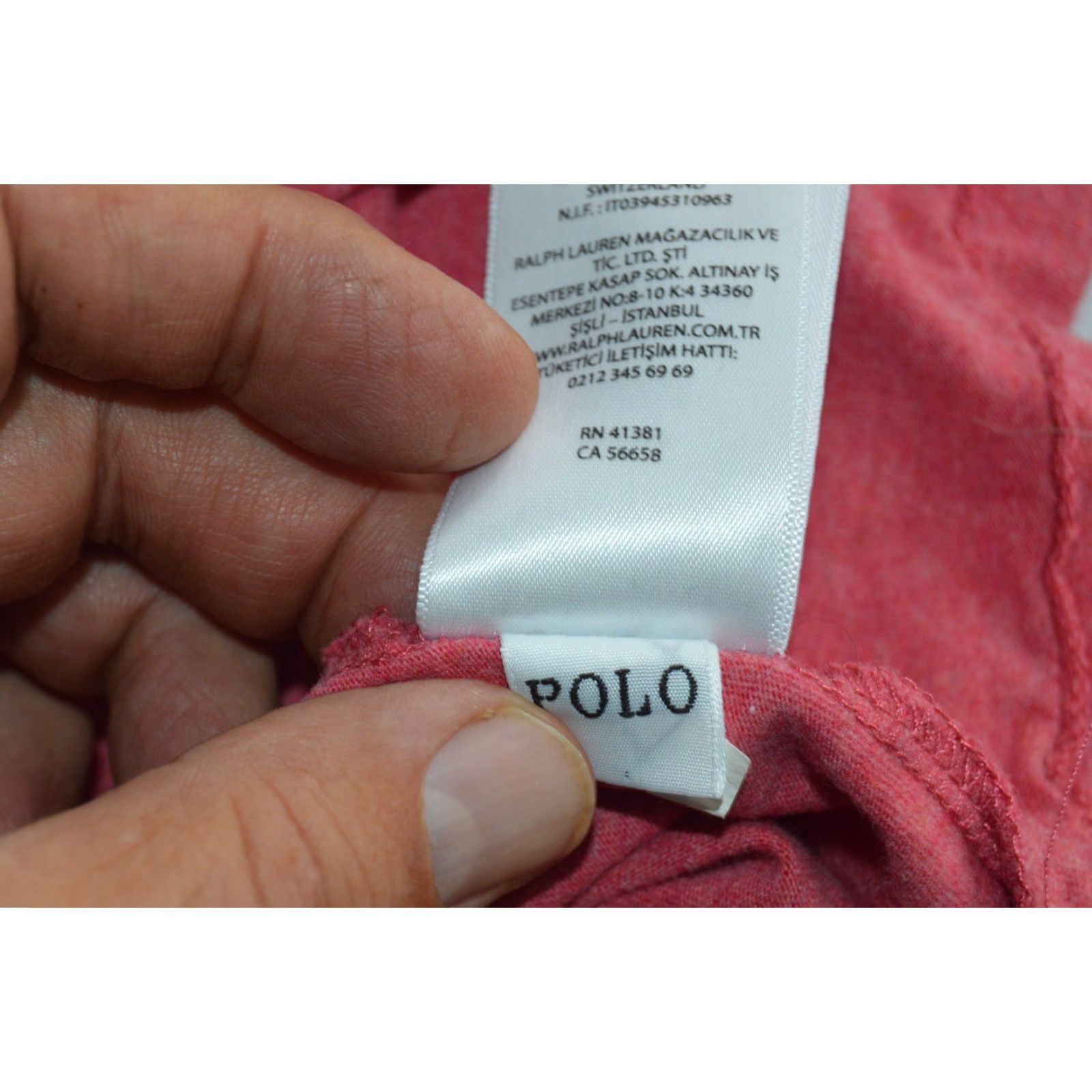 Polo Ralph Lauren Polo Ralph Lauren Casual Crew Neck T Shirt Mens Size L Slim Fit Pink Size US L / EU 52-54 / 3 - 6 Thumbnail