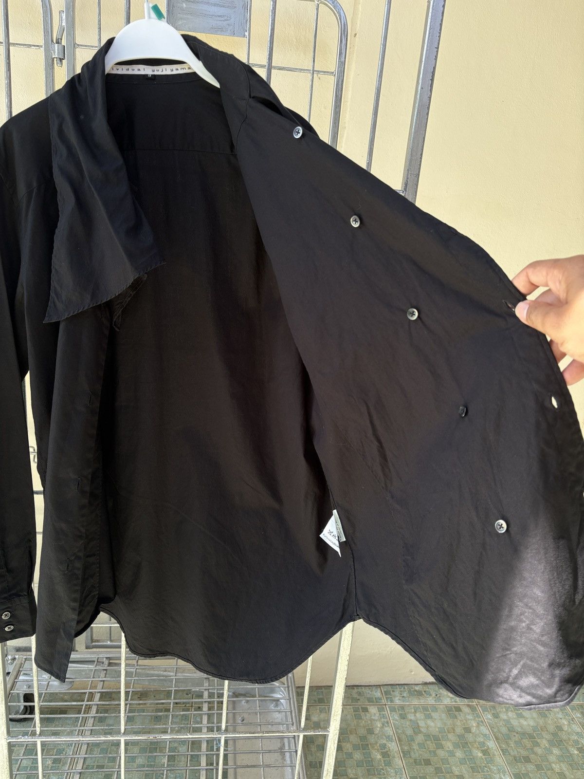 Yuji Yamada Yuji Yamada asymmetrical wrap collared shirt Size US L / EU 52-54 / 3 - 15 Thumbnail