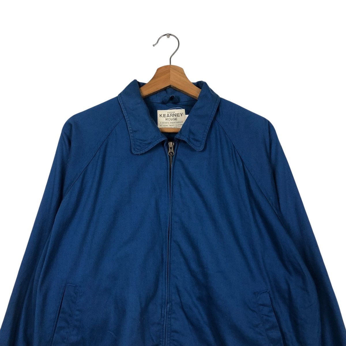 Japanese Brand 🔥VINTAGE BOMBER JACKET BIKER KEARNEY HOUSE ISSEY MIYAKE Size US L / EU 52-54 / 3 - 5 Thumbnail