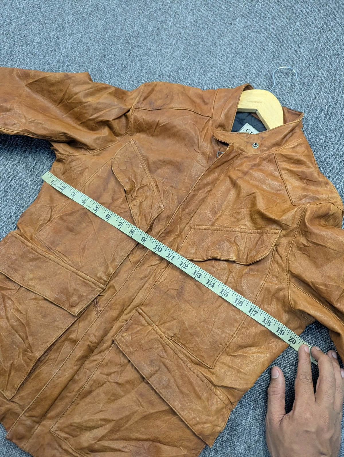 C.P. Company 🔥Vintage C.P Company Leather Jackets Brown Size US M / EU 48-50 / 2 - 2 Thumbnail