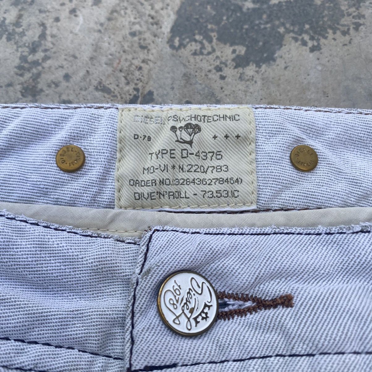 Diesel DIESEL White Slim Jeans Size US 31 - 11 Thumbnail