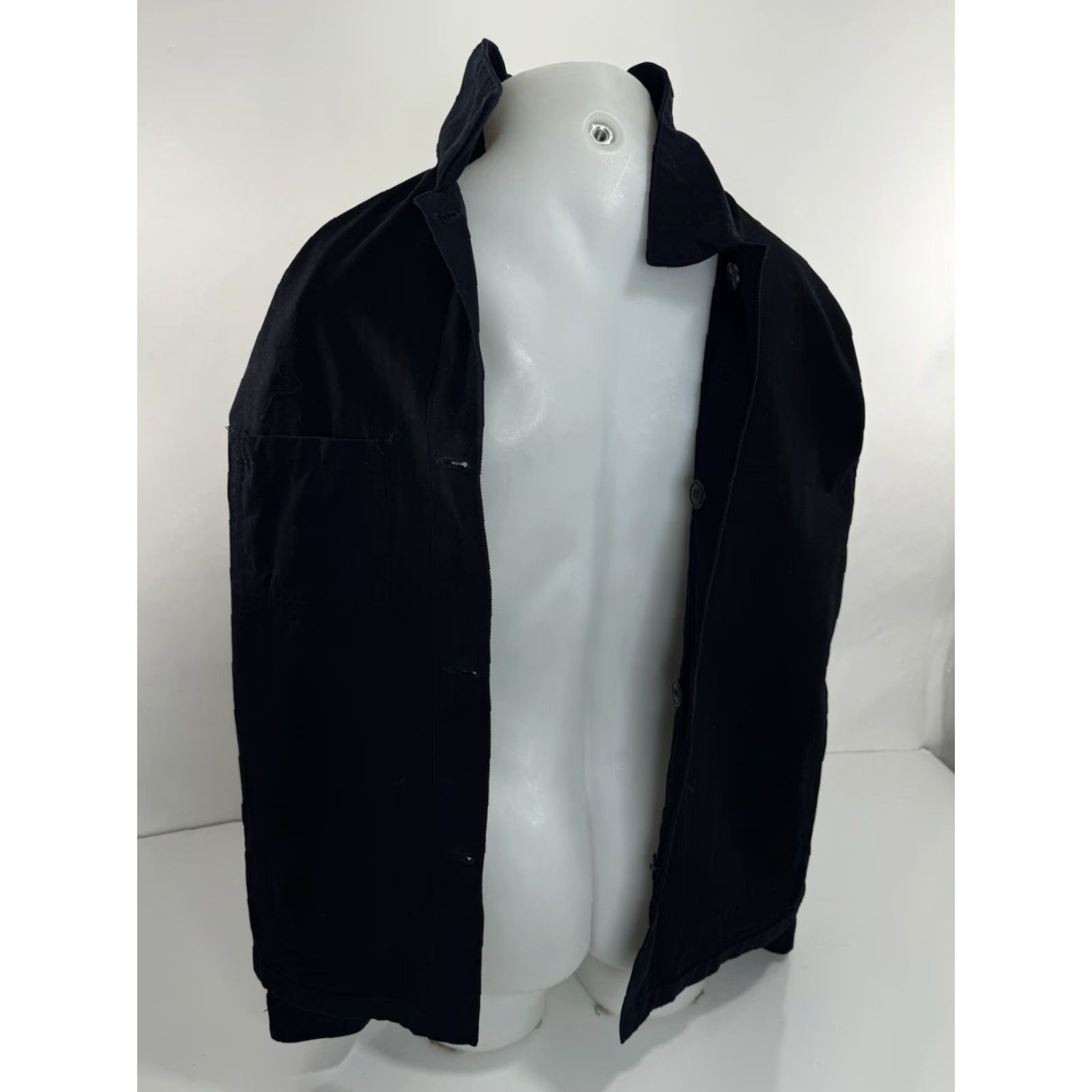 Vintage Lafaurie Painter Mens XL Field Chore Barn Ranch Jacket - Very Dark Blue EXCELLENT Size US XL / EU 56 / 4 - 5 Thumbnail