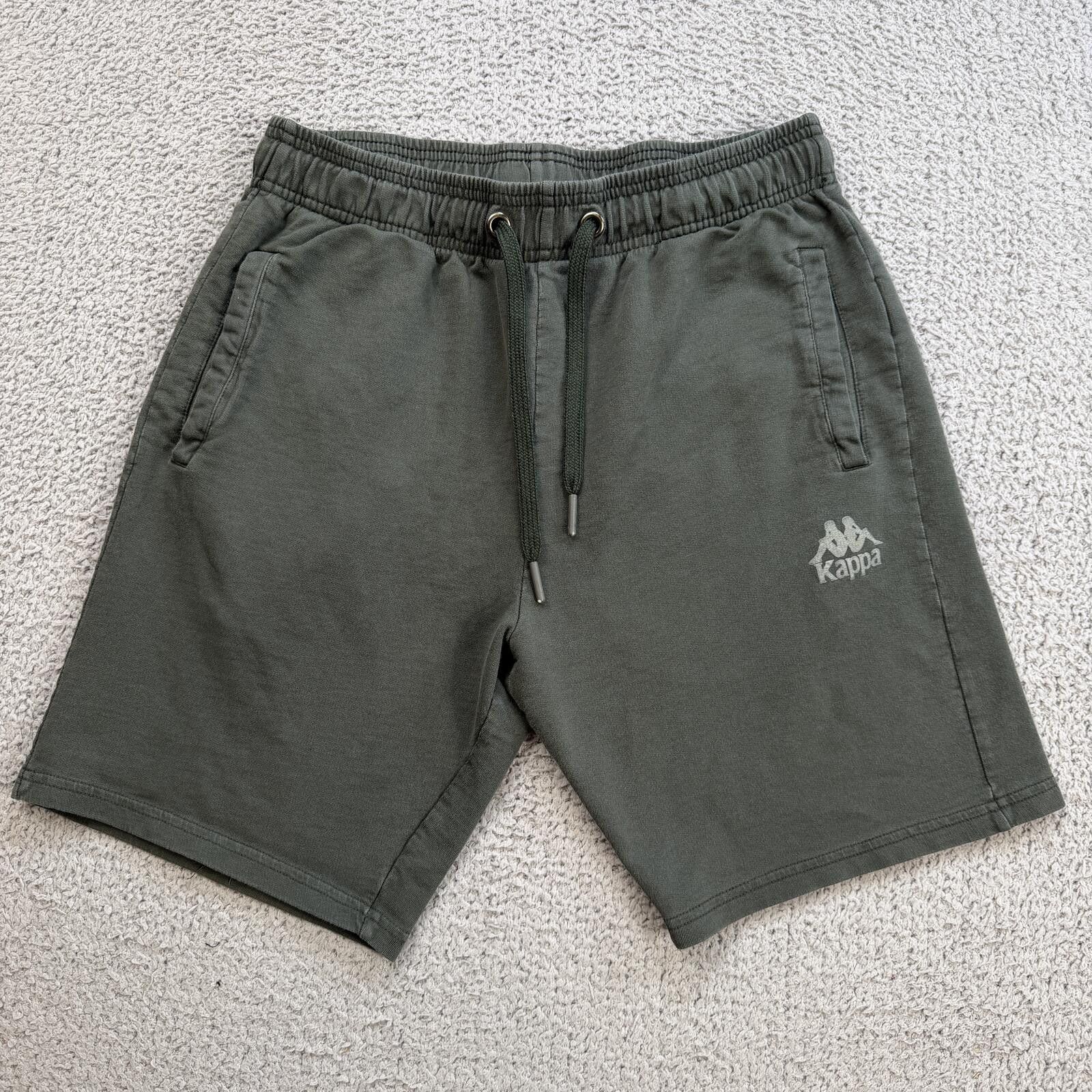 Kappa Kira Mens Medium Sweat Shorts Fleece Athletic Casual