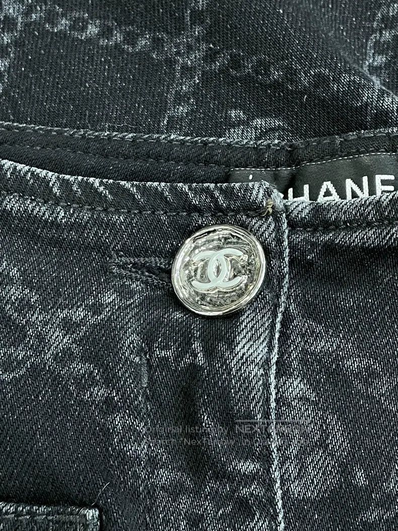 Chanel Chanel 23A popular black micro flared jeans Size 42" / US 20 - 6 Thumbnail