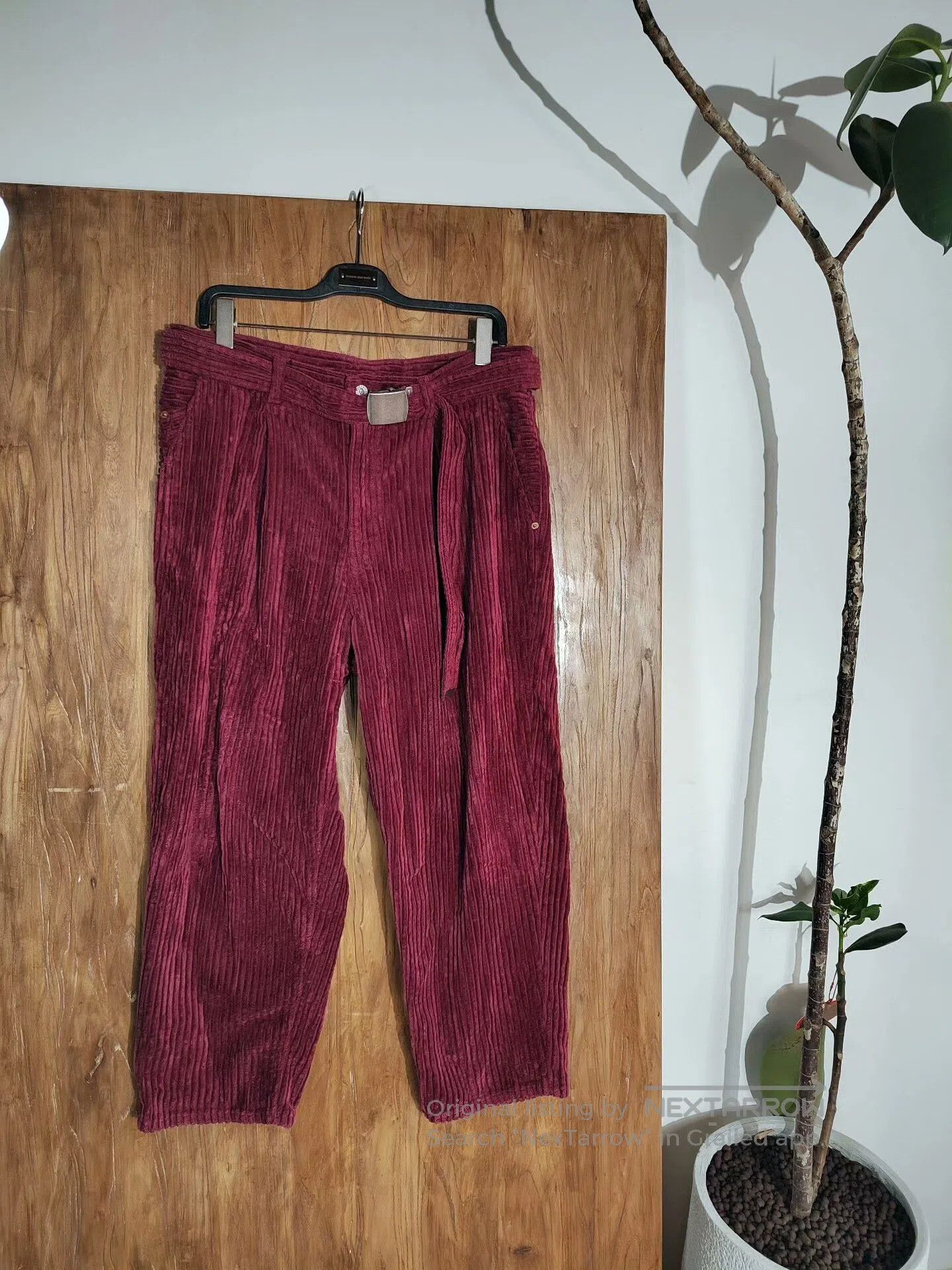 Doublet Doublet Corduroy Jacket in Burgundy. Size US M / EU 48-50 / 2 - 3 Thumbnail