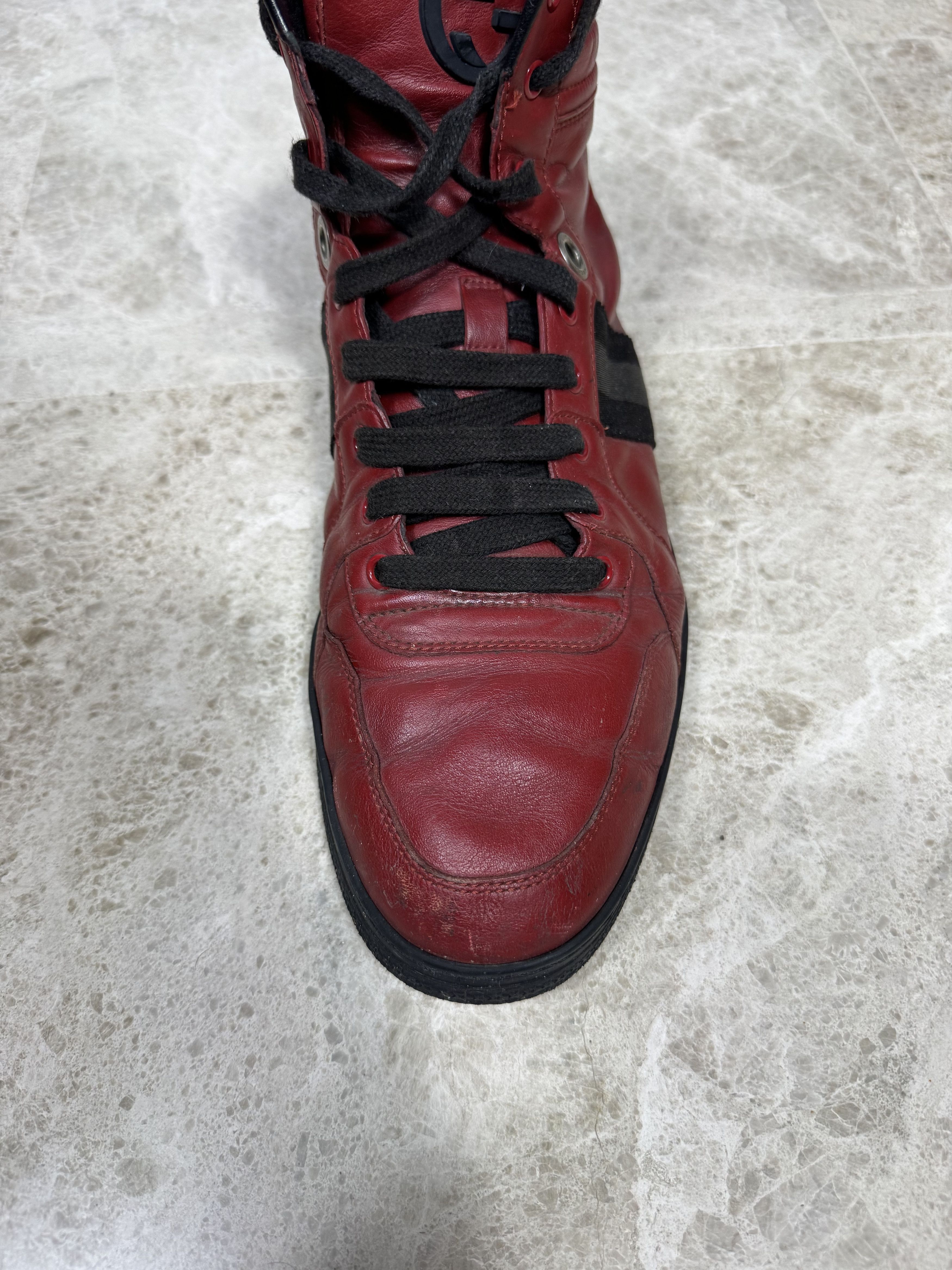 Gucci Gucci Leather Sneakers Size US 12 / EU 45 - 6 Thumbnail