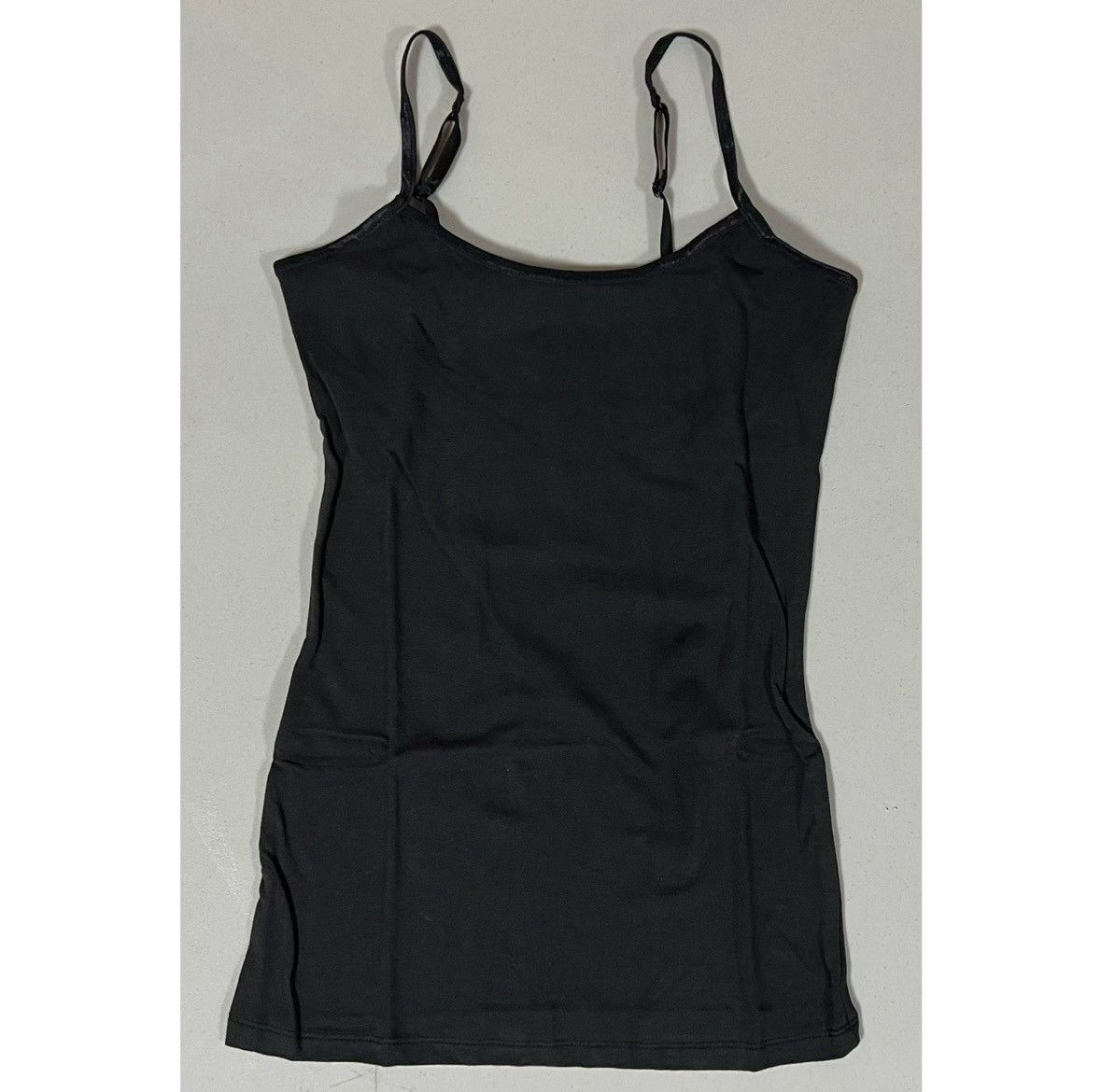 Sonoma SO Black Shelf-Bra Cami Camisole Tank Top Shirt Size XS 🖤 Size XS / US 0-2 / IT 36-38 - 2 Thumbnail