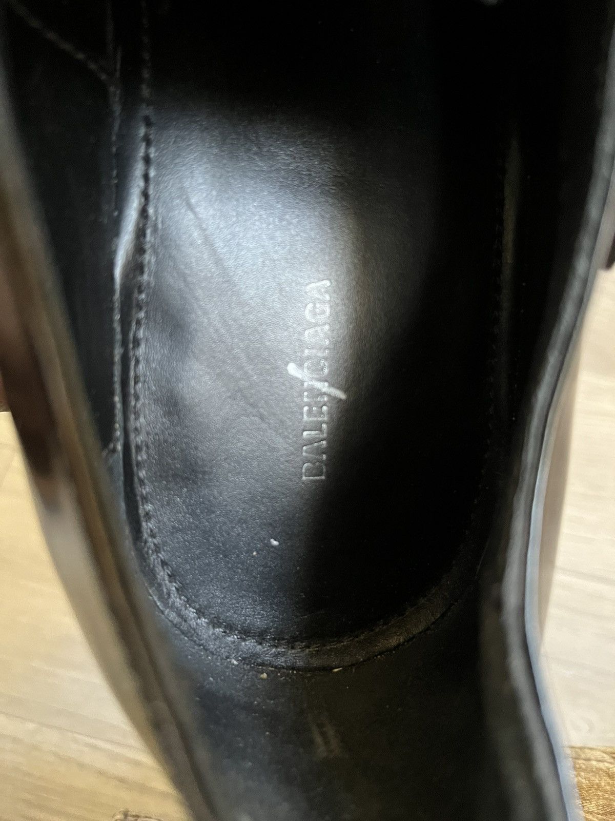 Balenciaga Balenciaga square toe derby single monk strap sz 41 Size US 8 / EU 41 - 12 Thumbnail