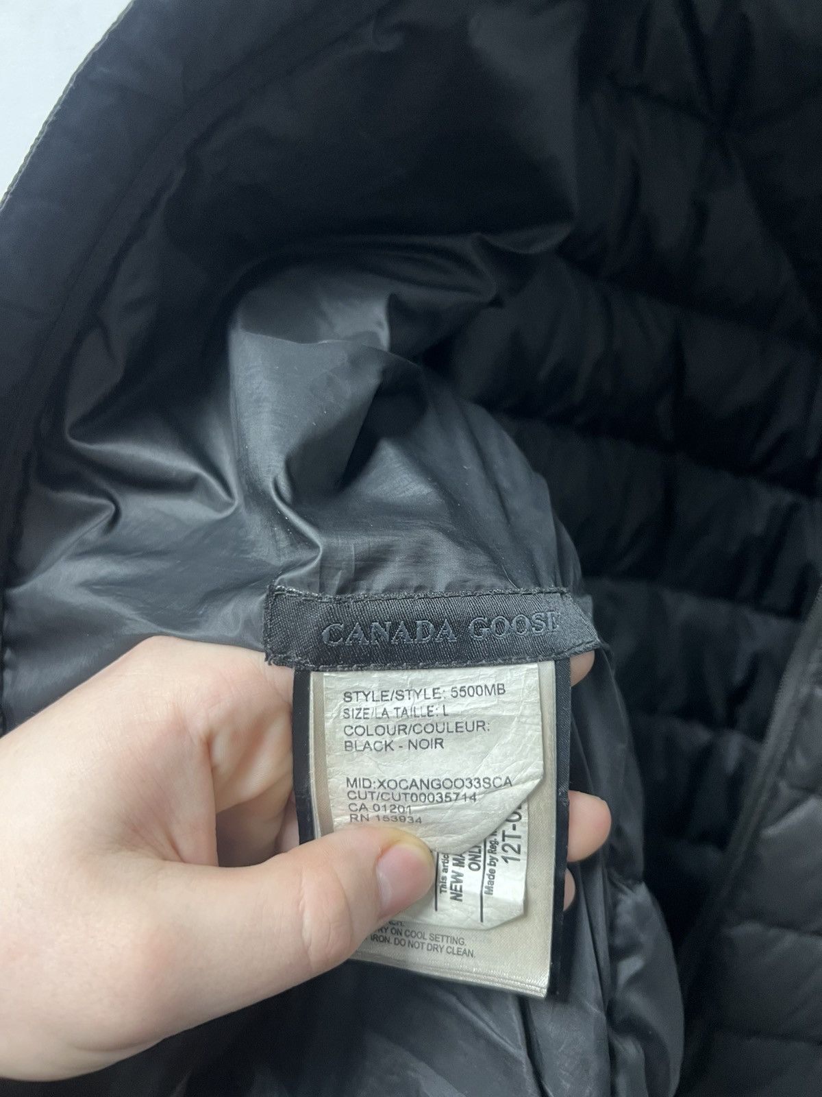 Canada Goose Canada Goose black label men’s puffer jacket - rare. Size US L / EU 52-54 / 3 - 12 Thumbnail