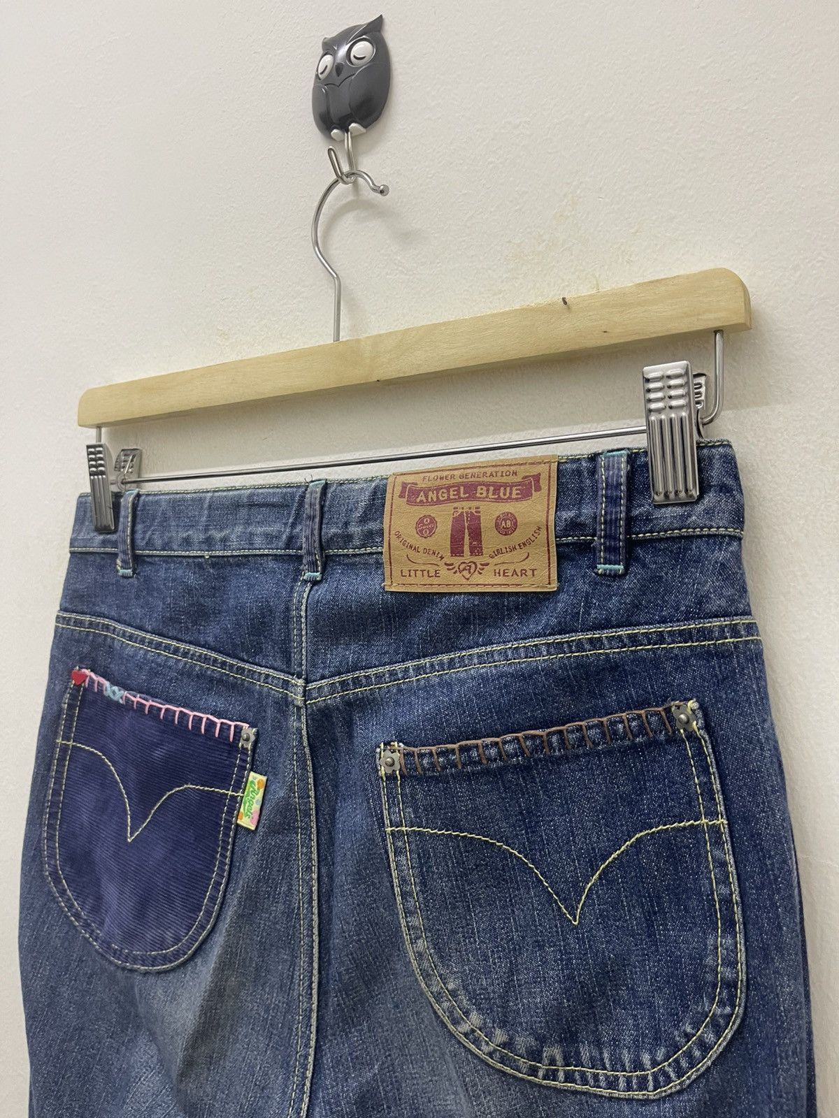 Angel Blue Rare Vintage ANGEL BLUE Yoshitomo Nara Style Size 27" / US 4 / IT 40 - 18 Thumbnail