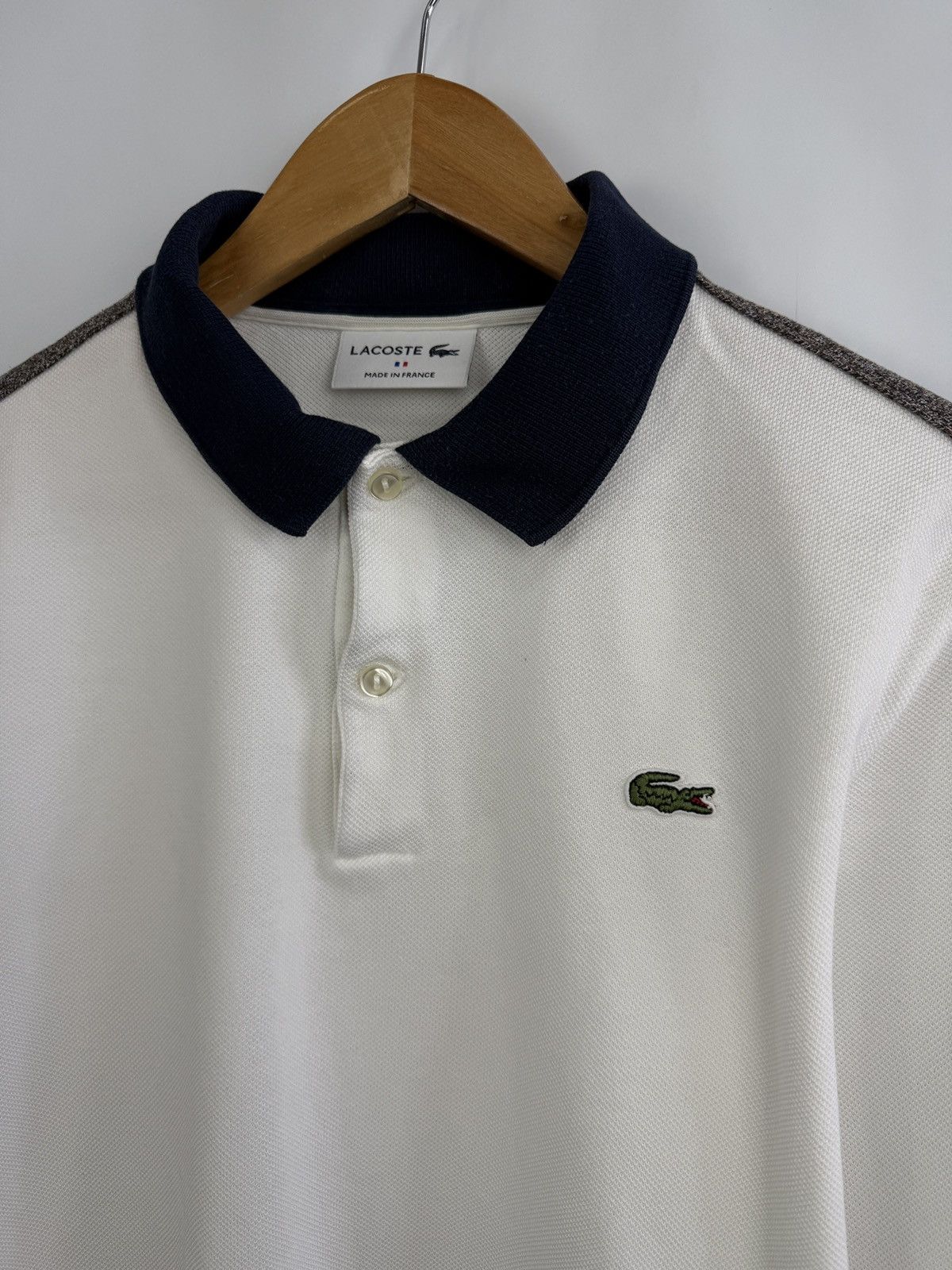 Lacoste 🇫🇷 Lacoste Regular Fit Polo Long Sleeve Made in France Rare Size US S / EU 44-46 / 1 - 9 Thumbnail
