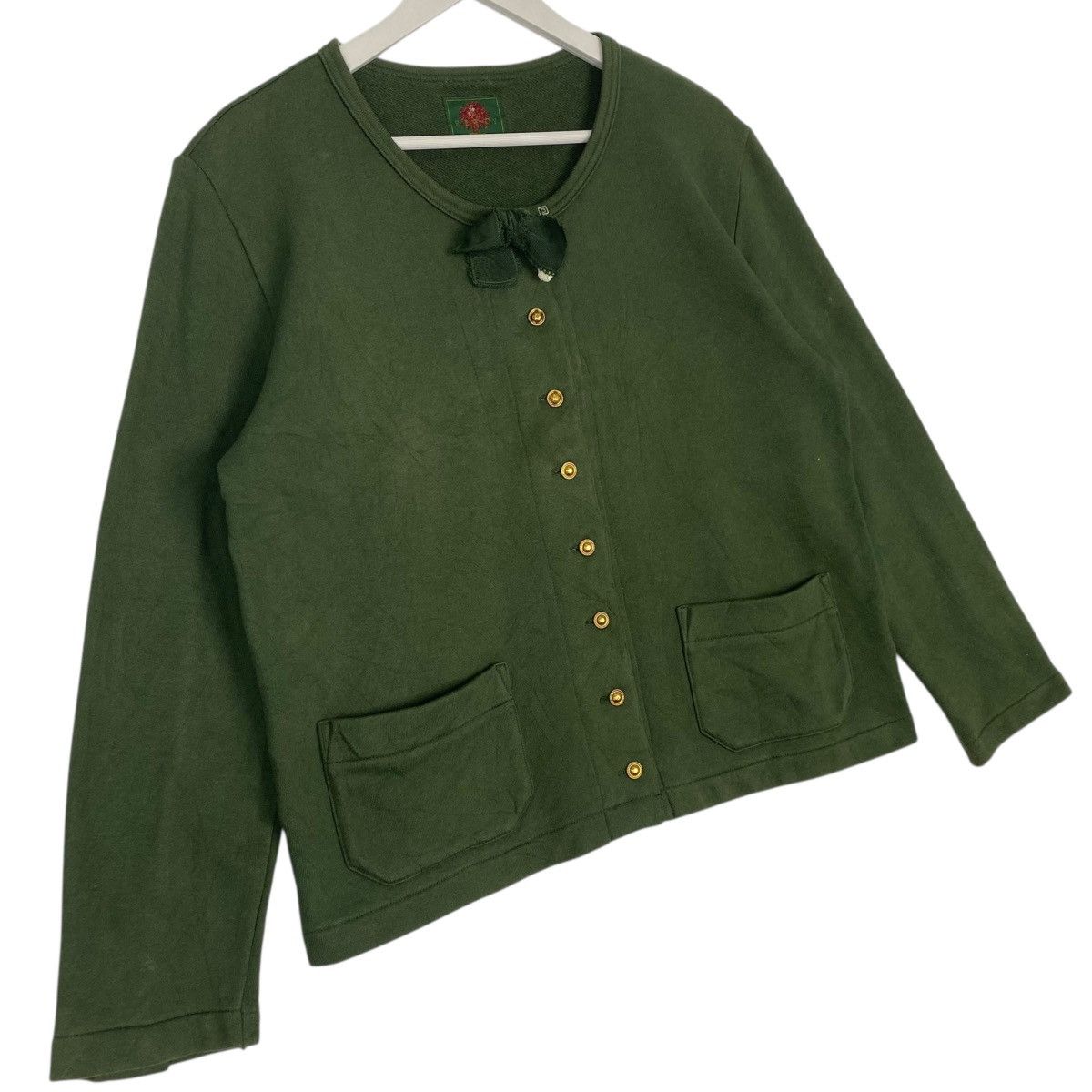 Other Vintage Ketty Cardigan Sweater Big Logo Green Size M Size US M / EU 48-50 / 2 - 3 Thumbnail
