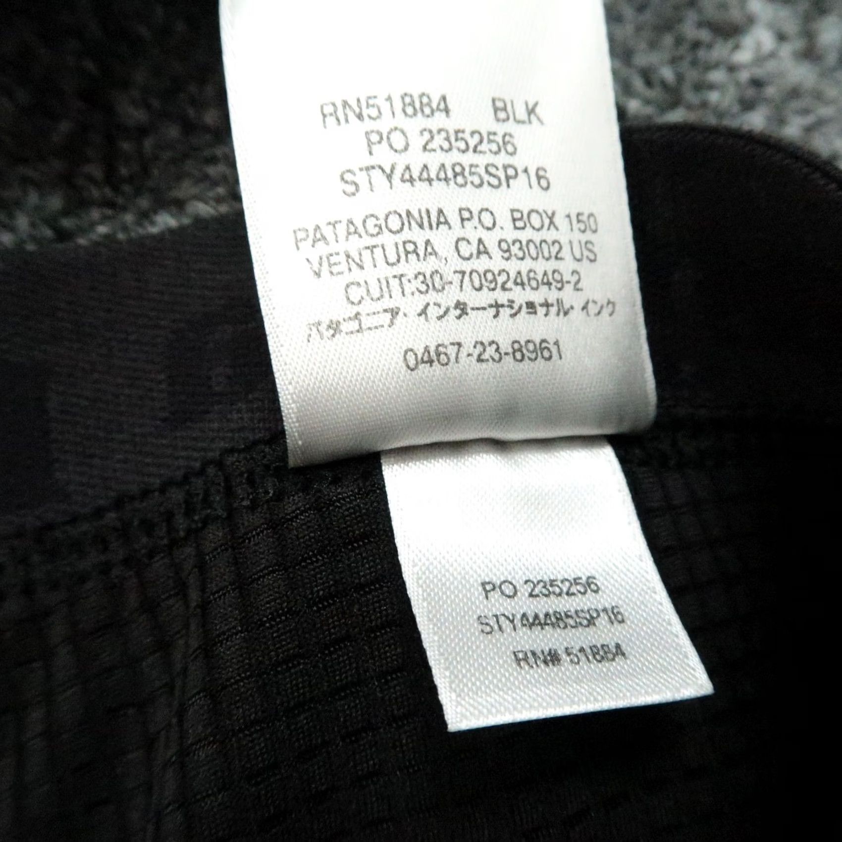 Patagonia Patagonia Pants Mens Large Black Midweight Capilene Baselayer Thermal Polartec Size US 33 - 4 Thumbnail