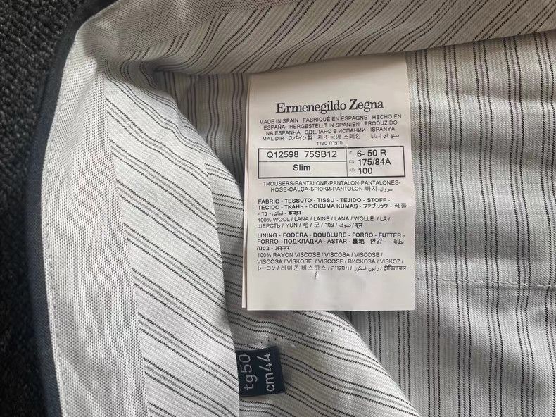 Ermenegildo Zegna Ermenegildo Zegna Main Line Size 42R - 3 Thumbnail