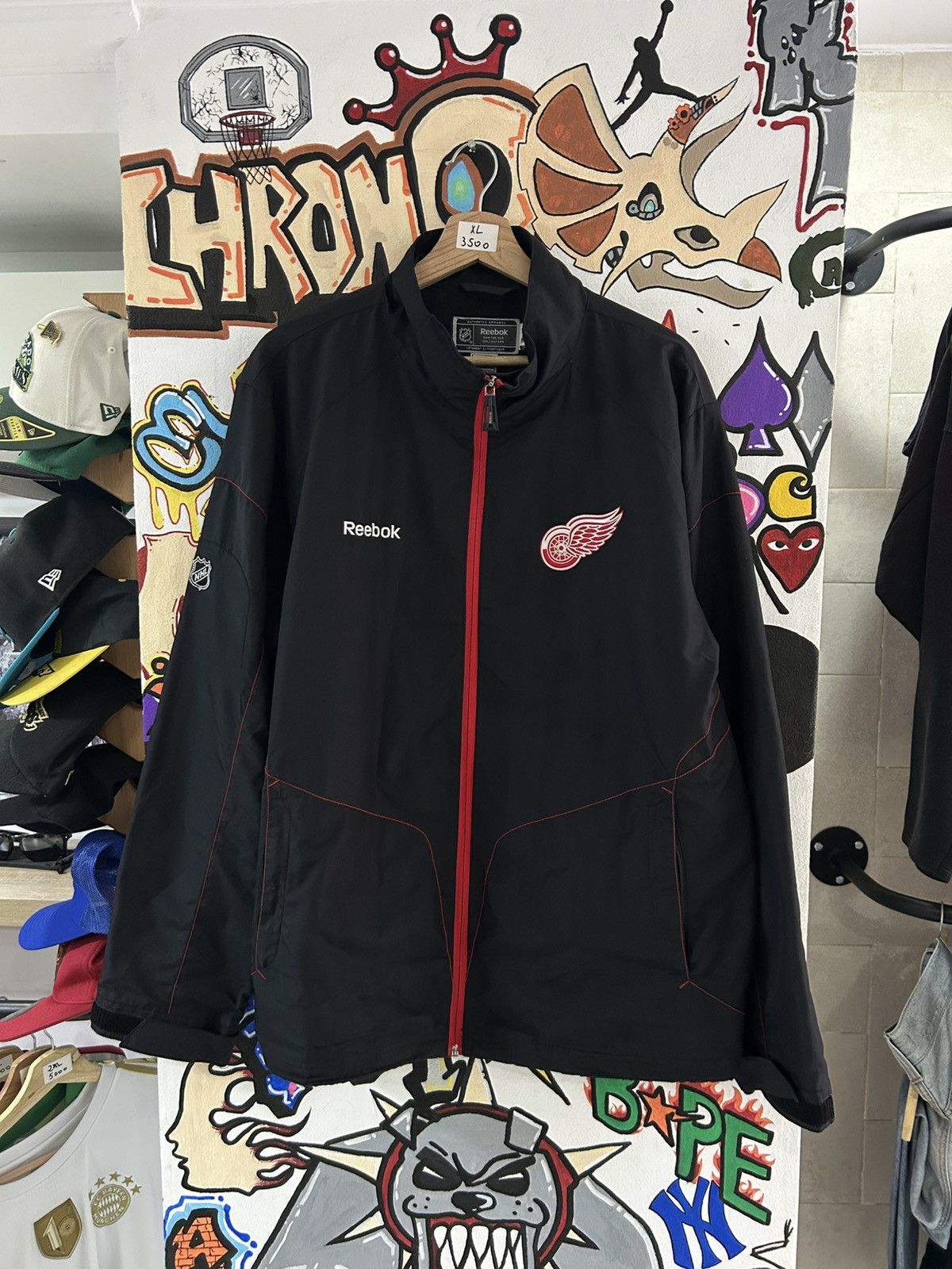 90s Detroit Red Wings Trackjacket