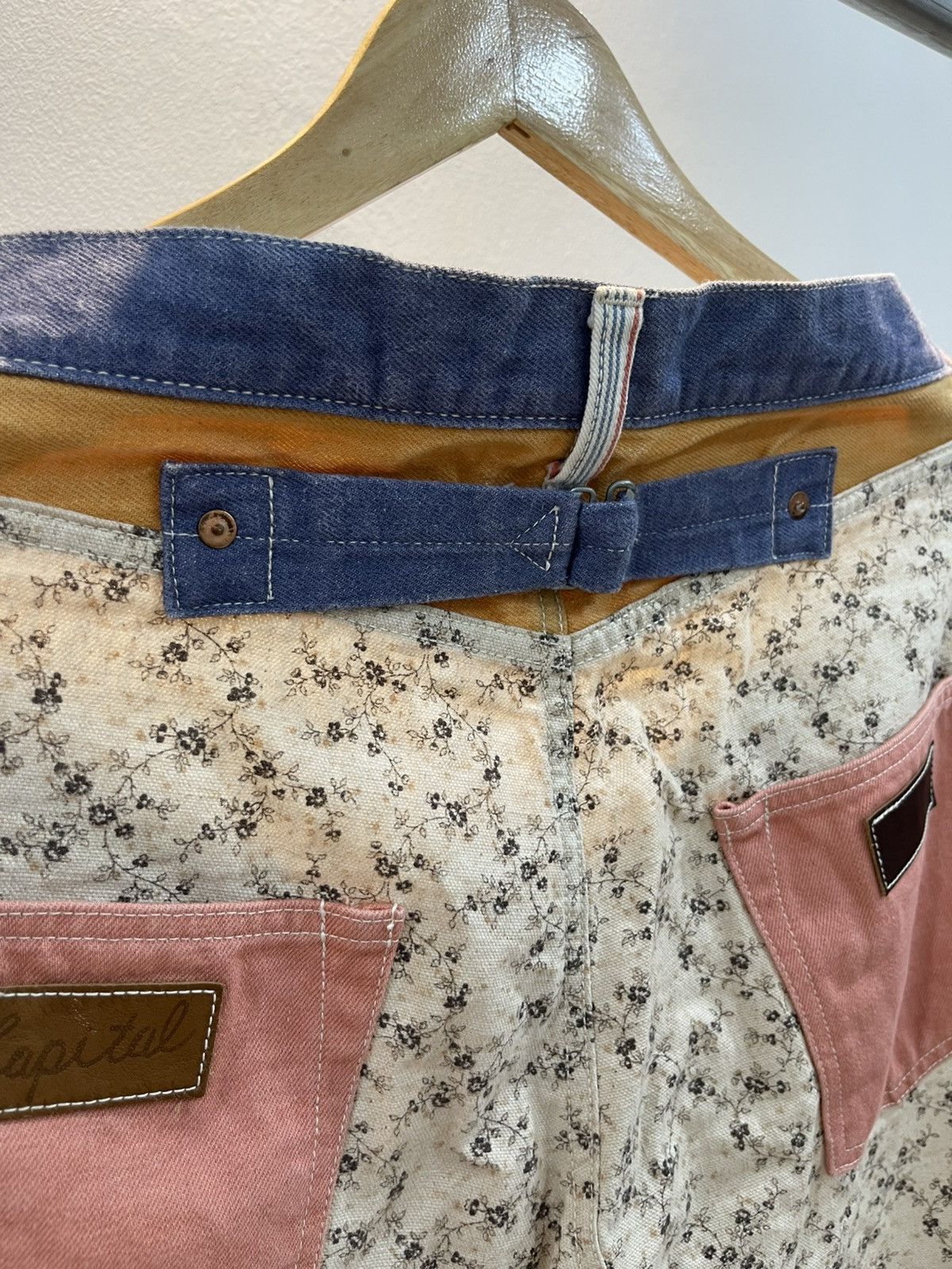 Kapital Kapital Floral Sarouel Pants Denim,All Over Pattern Size US 33 - 8 Thumbnail
